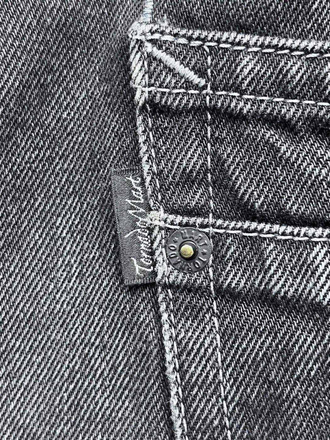 Tornado Mart FYE🔥TORNADO MART Japan Punk Bluish Whiskered Slim Fit Denim Size US 30 / EU 46 - 9 Thumbnail