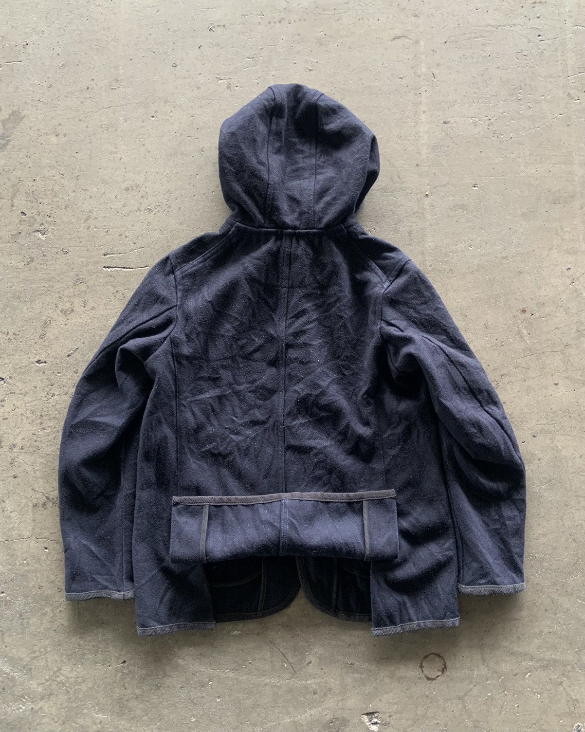 Issey Miyake × Japanese Brand × Vintage 1990s Panton Vetements De Travail Wool Jacket Japan Size US M / EU 48-50 / 2 - 8 Thumbnail