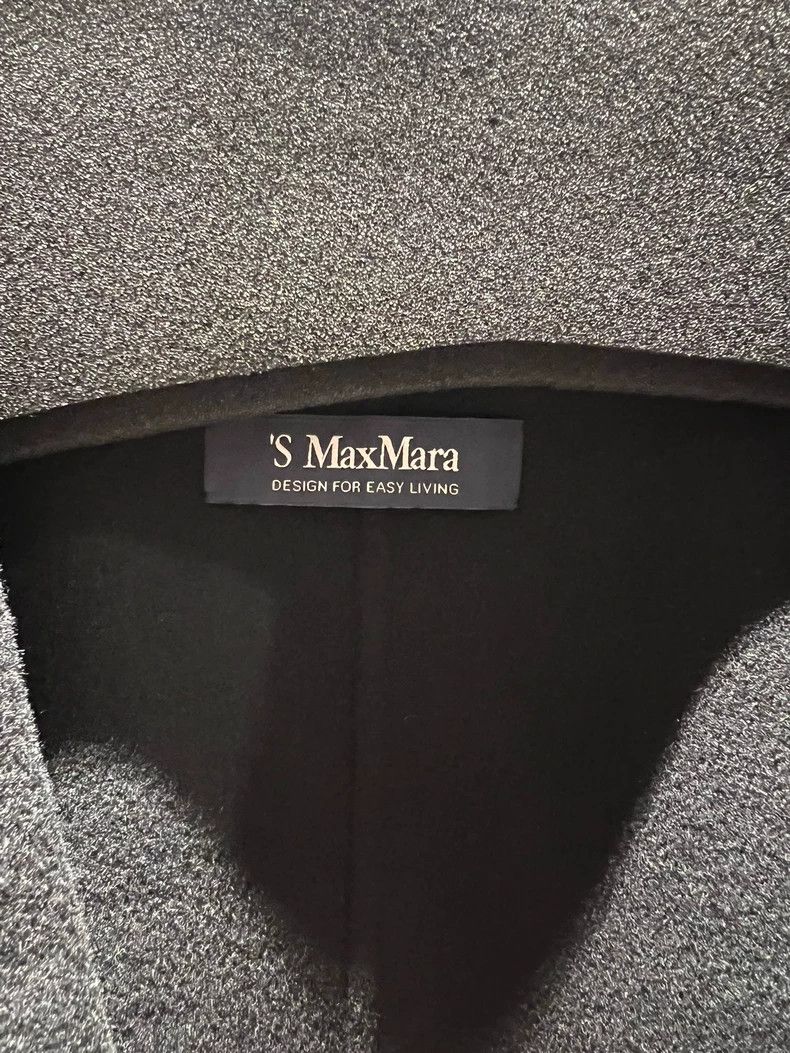 Max Mara Max Mara Esturia Black Coat Size M / US 6-8 / IT 42-44 - 4 Thumbnail