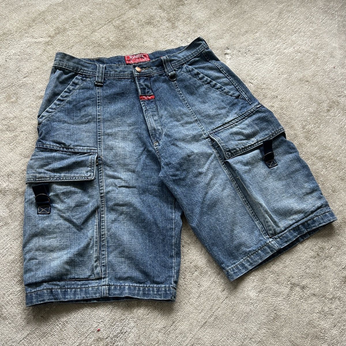 JNCO Machine Y2K Denim Skate Jorts Size US 34 / EU 50 - 2 Thumbnail