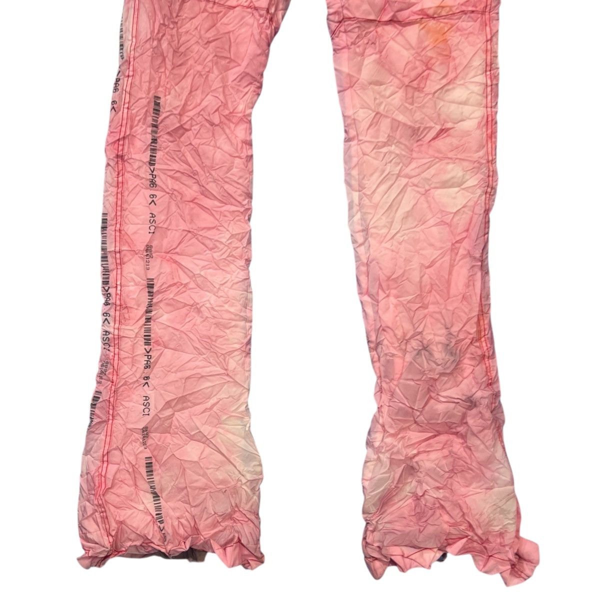 KANGHYUK KANGHYUK 2020 COLLECTION 8 Spray Crinkled Flare Airbag Pants Size US 28 / EU 44 - 4 Thumbnail