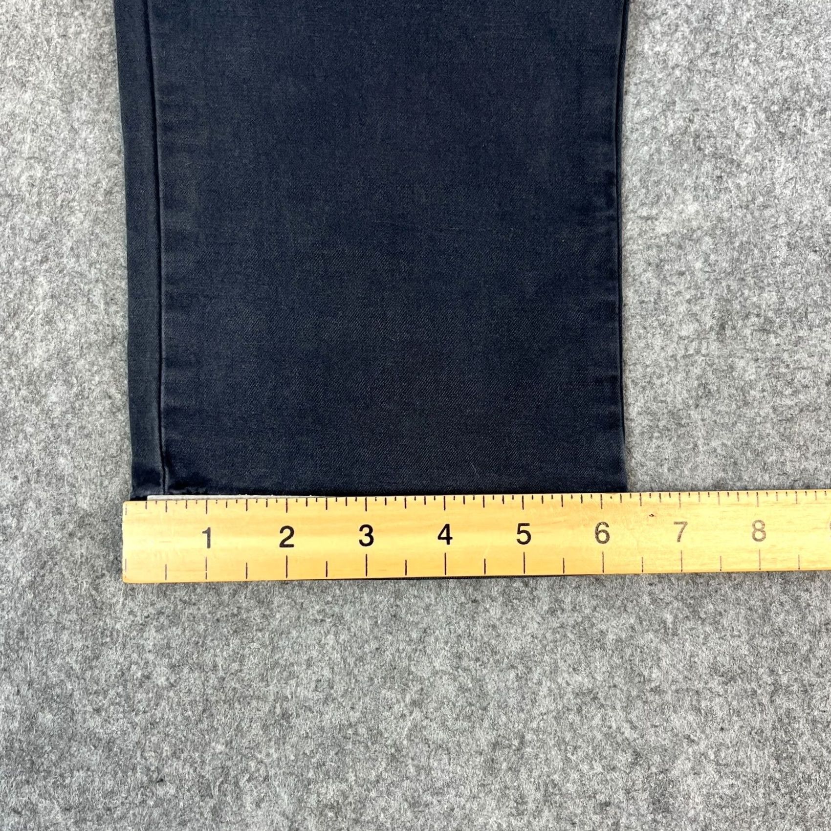 Hugo Boss Hugo Boss Mens Chino Trousers Slim Tapered 34 Navy Blue Stretch Canvas 5-Pocket Flat Front Size US 34 / EU 50 - 3 Thumbnail