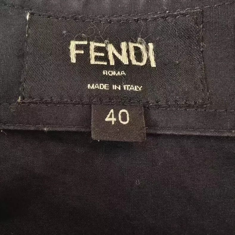 Fendi Fendi Logo Collar Long Sleeve Shirt Size US M / EU 48-50 / 2 - 3 Thumbnail