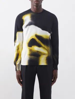 Alexander McQueen o1y1024 Sweater in Multicolor Size US XXL / EU 58 / 5 - 1 Thumbnail