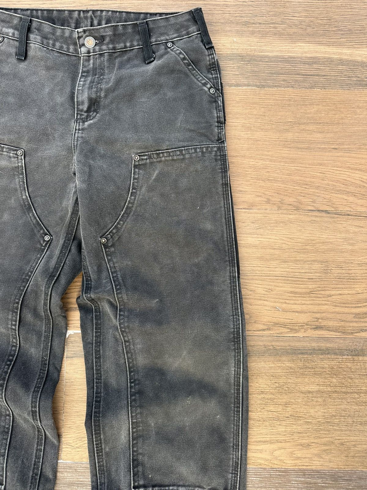 Carhartt Carhartt BLK Double Knee Heavy fade 🖤 Size US 31 - 5 Thumbnail