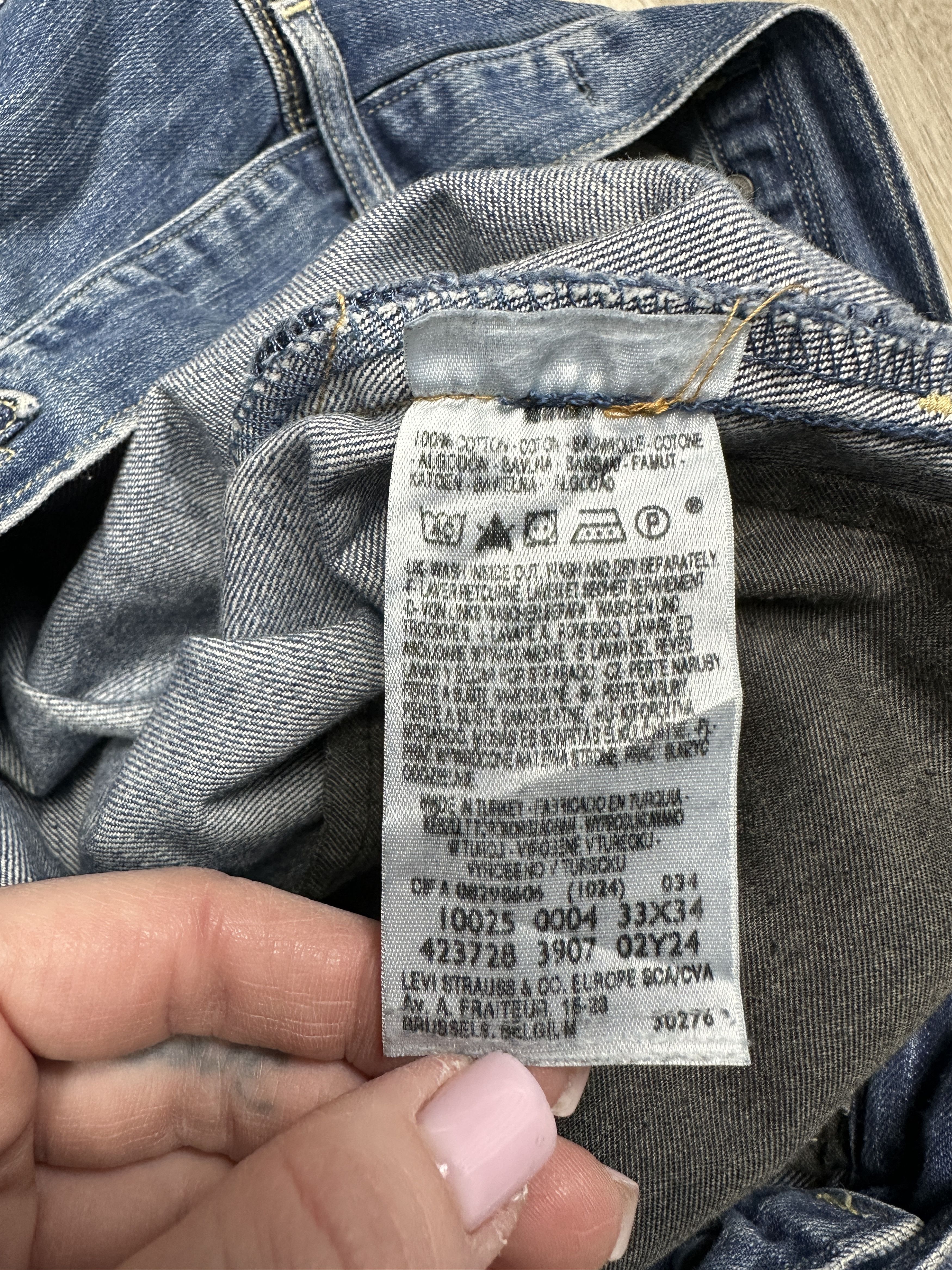 Levi's Levi's Engineered Mens Denim Pants Jeans Size US 33 - 10 Thumbnail