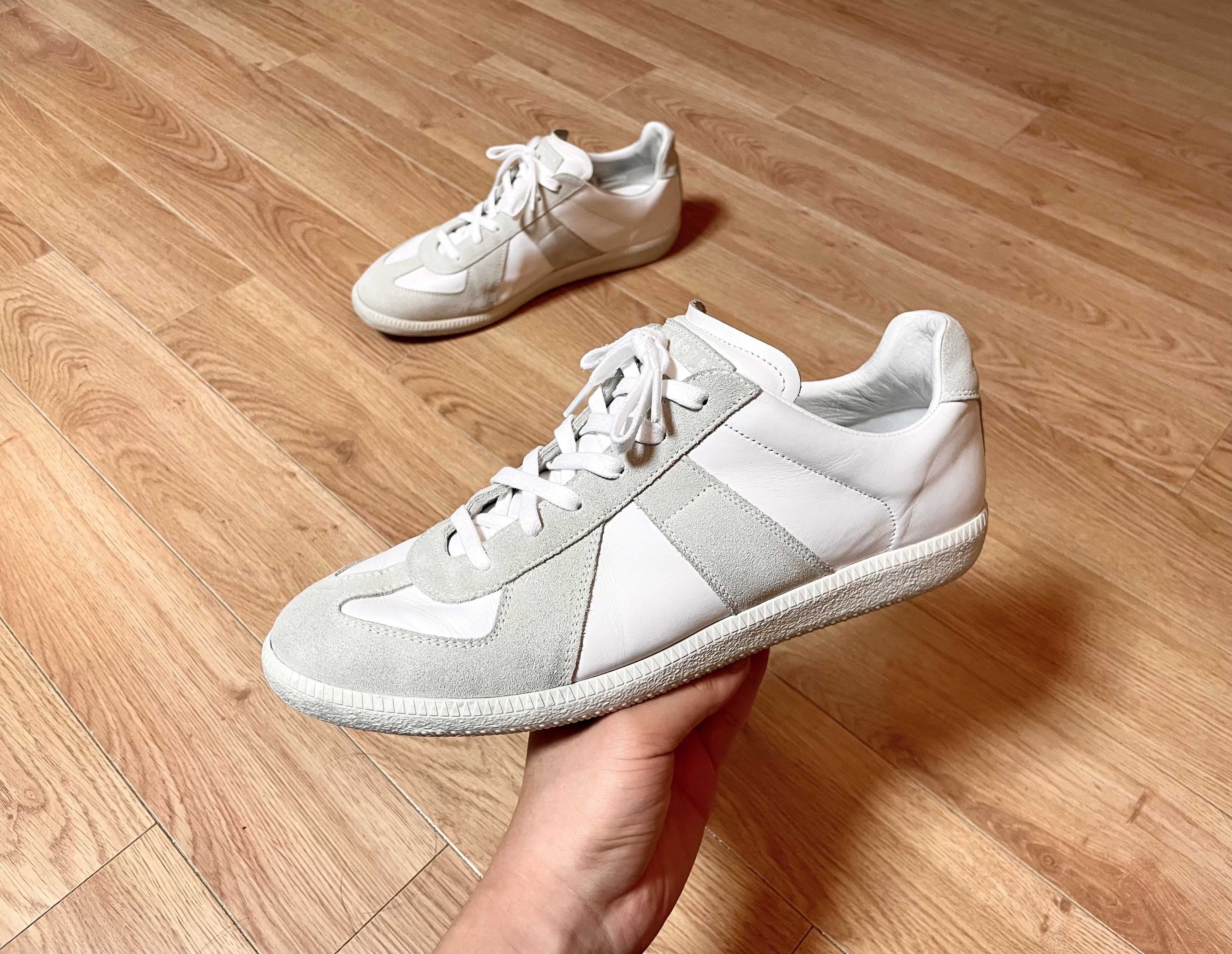 靴 Maison Margiela GERMAN TRAINER WHITE 42 s-l400.jpg