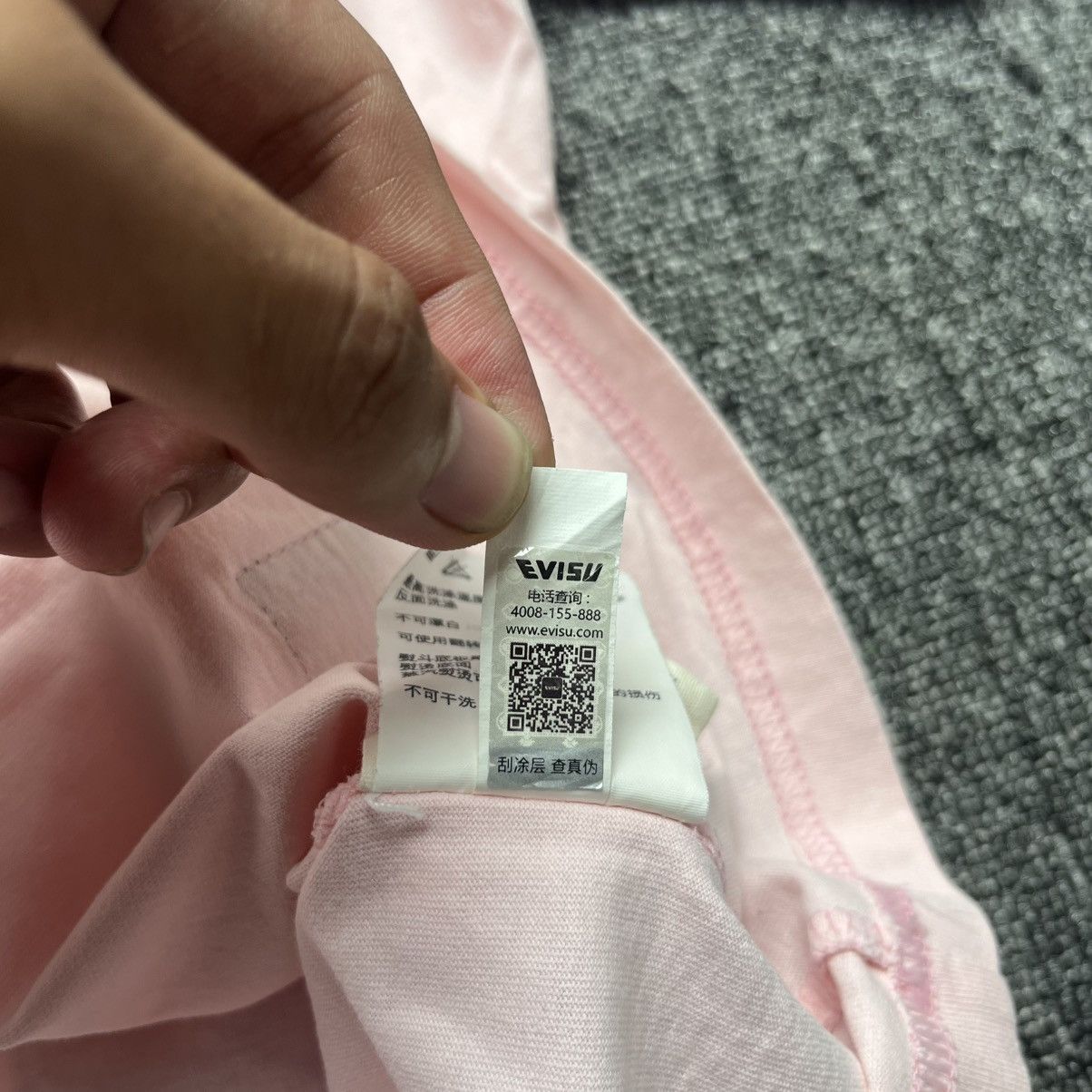 Evisu evisu maniac biglogo tshirt pink Size US M / EU 48-50 / 2 - 11 Thumbnail