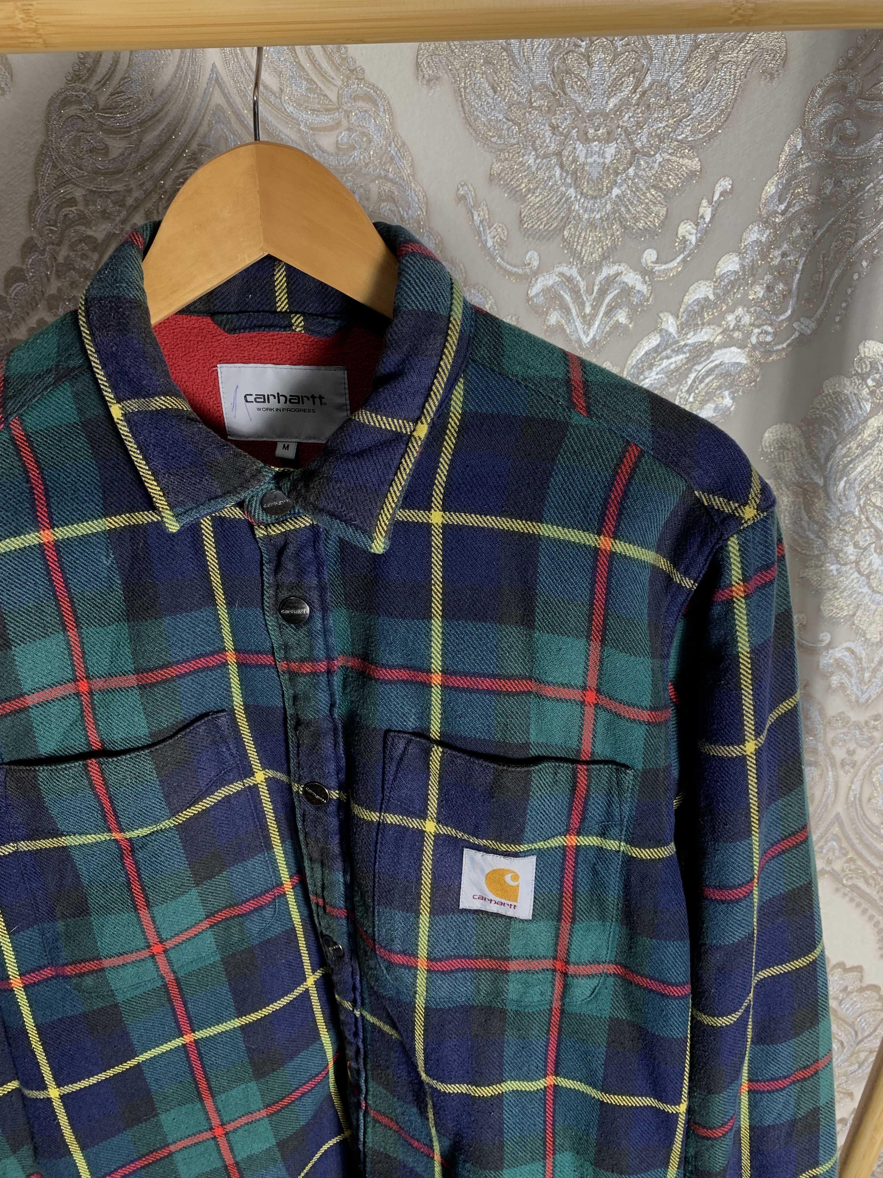 Carhartt Wip VINTAGE CARHARTT WIP FLANNEL SHIRT JACKET DESIGNER Y2K 90s Size US M / EU 48-50 / 2 - 3 Thumbnail