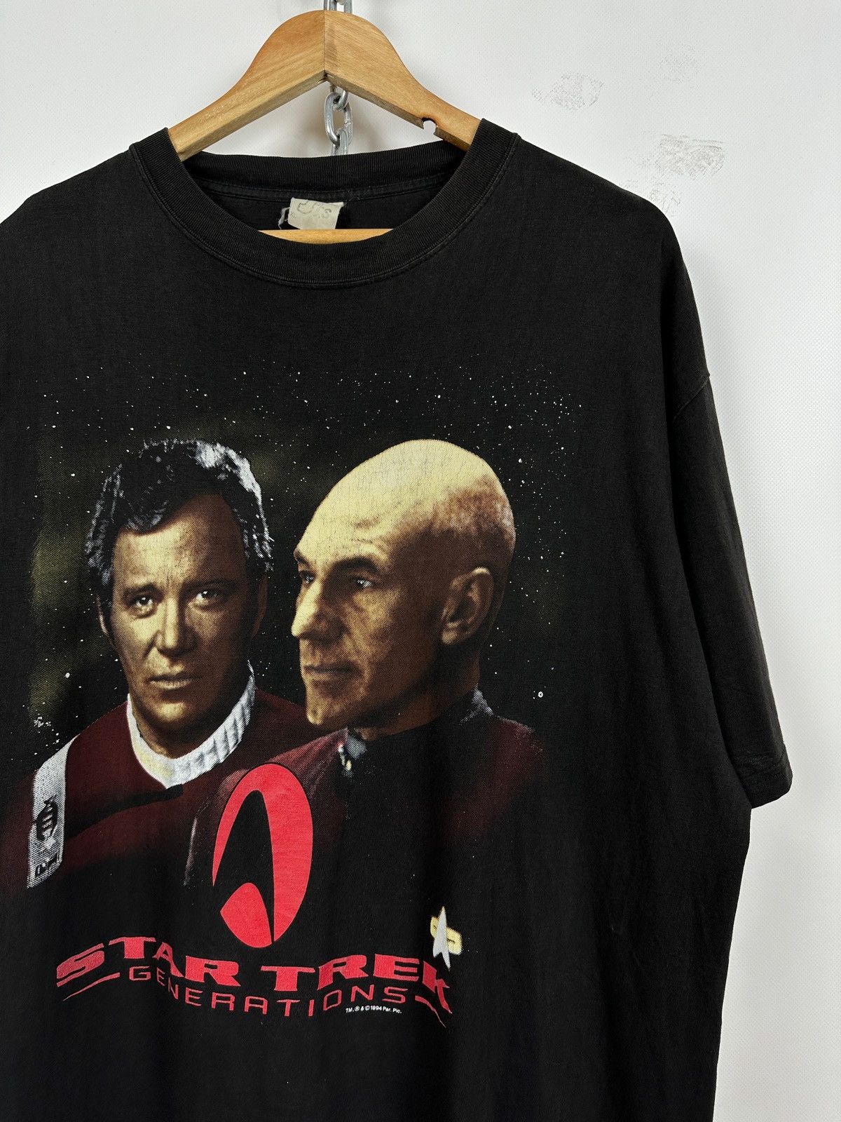 Star Wars 1994 Vintage Star Trek The Next Generation Captain Picard Size US XL / EU 56 / 4 - 6 Thumbnail