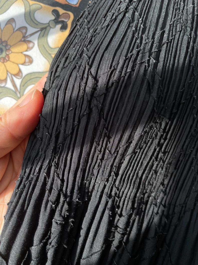 Issey Miyake Issey Miyake size:2 Black main line collage dress Size M / US 6-8 / IT 42-44 - 4 Thumbnail