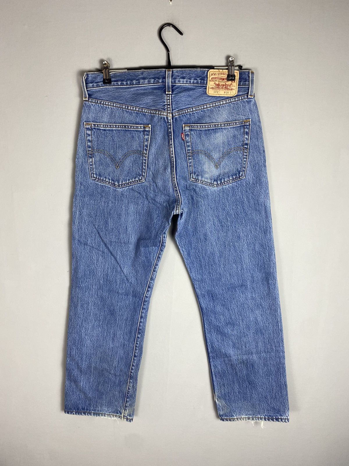 Levi's Vintage 90s Levi’s 501 jeans denim Size US 34 / EU 50 - 1 Thumbnail