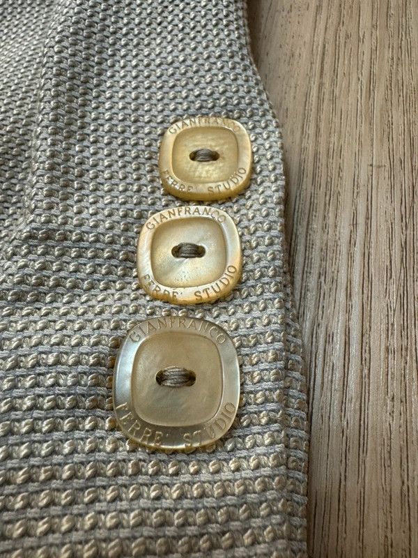 Gianfranco Ferre Gianfranco Ferre Studio Vintage 90s Italy Viscose Blazer L Size L / US 10 / IT 46 - 5 Thumbnail