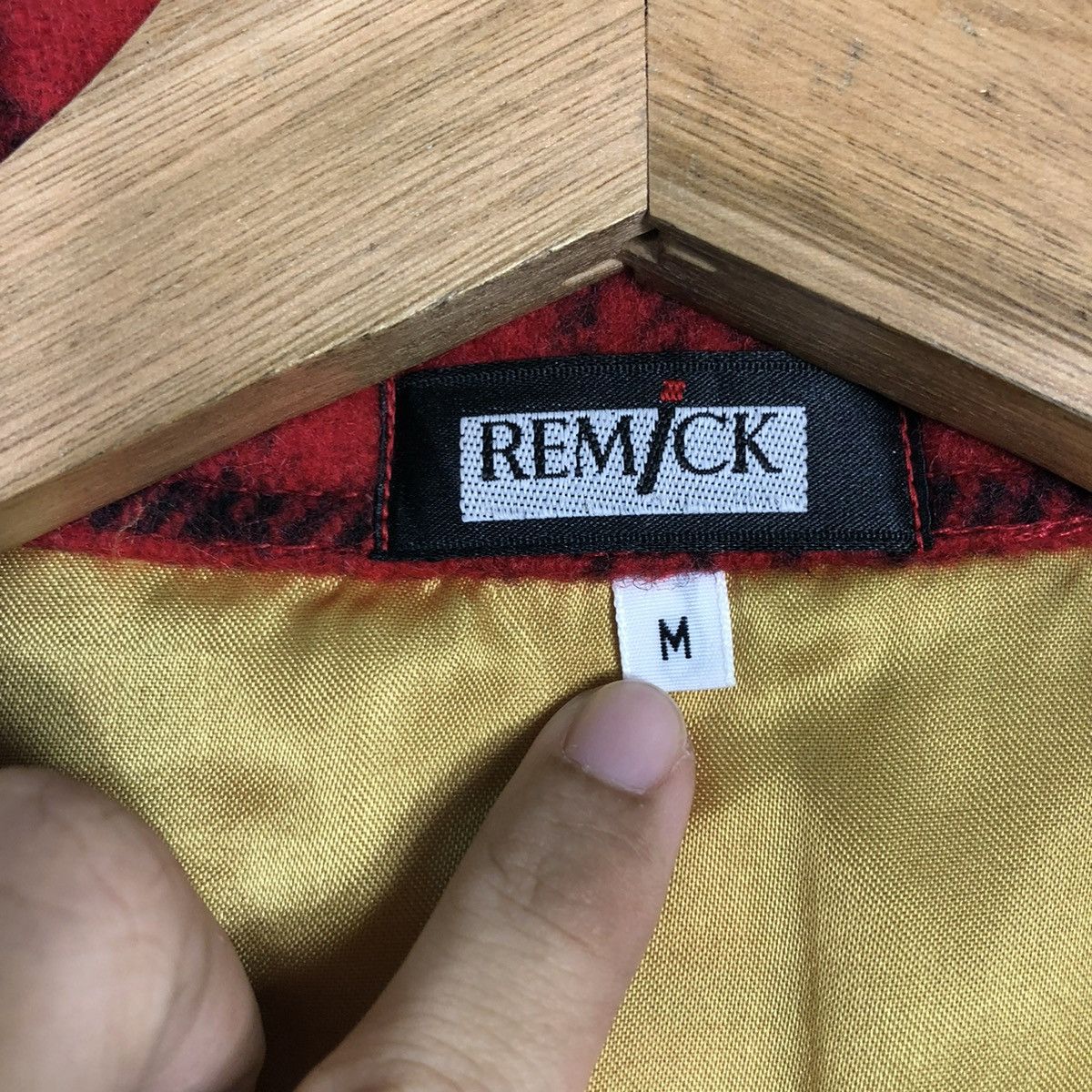 Japanese Brand 🔥VINTAGE CHECK TARTAN WOOL BOMBER JACKET REMICK ISSEY MIYAK Size US M / EU 48-50 / 2 - 18 Thumbnail