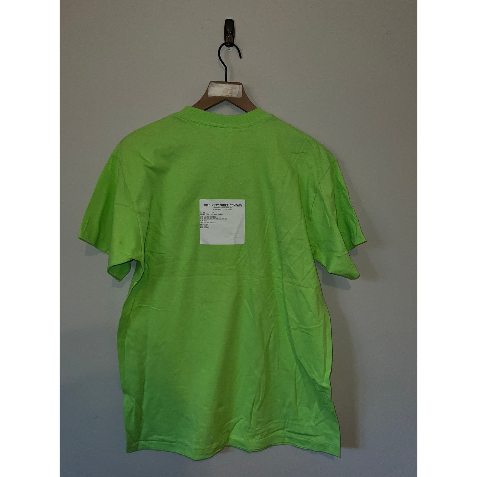 Anvil Vintage Las Vegas Shirt Palm Tree Green Graphic Tee VTG 90s Size US L / EU 52-54 / 3 - 6 Thumbnail