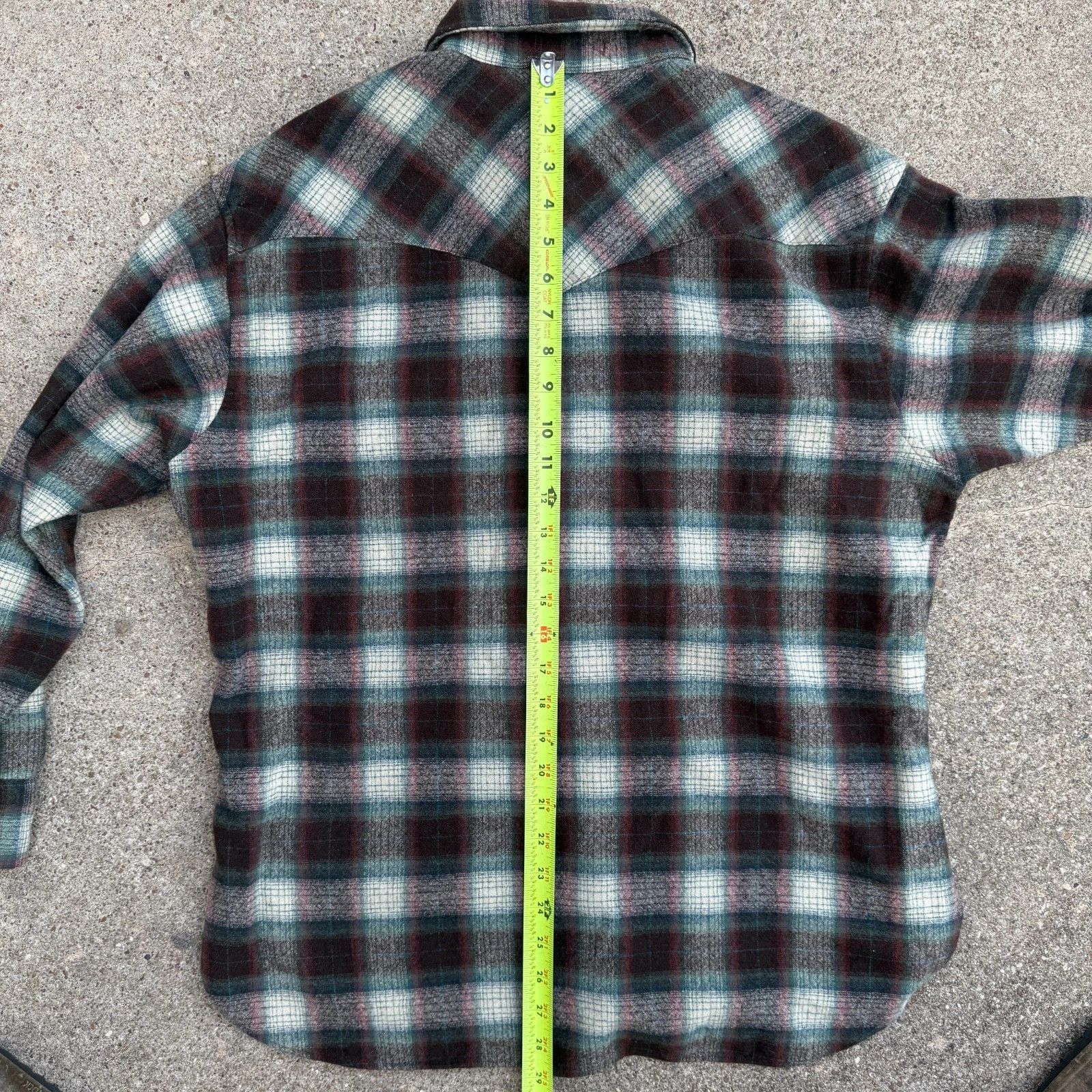 Pendleton Vintage High Grade Western Wear Pearl Snap Wool Long Sleeve Size US XL / EU 56 / 4 - 7 Thumbnail