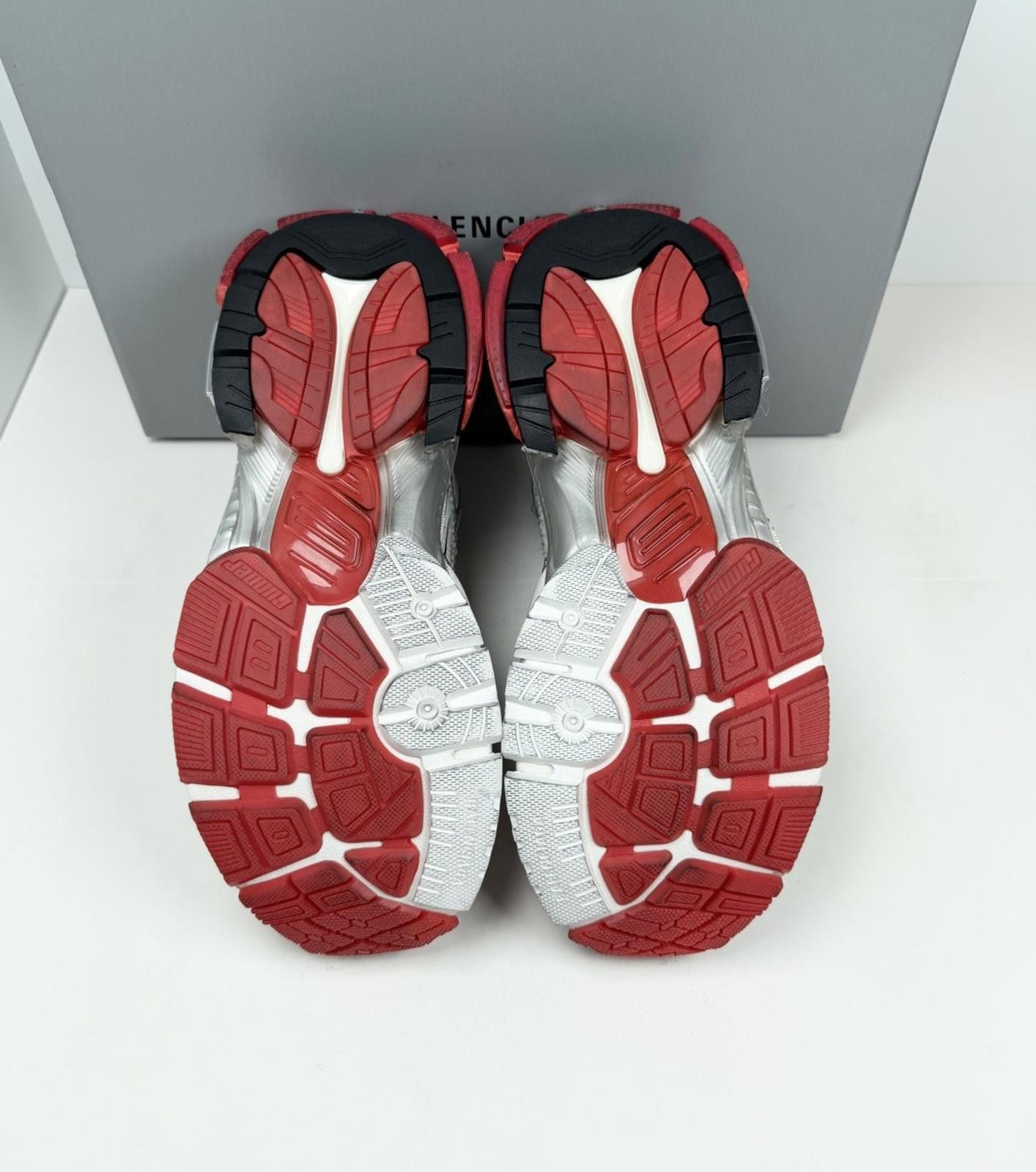 Balenciaga Size 43EU/10US - Balenciaga Runner White Red Black Size US 10 / EU 43 - 6 Thumbnail