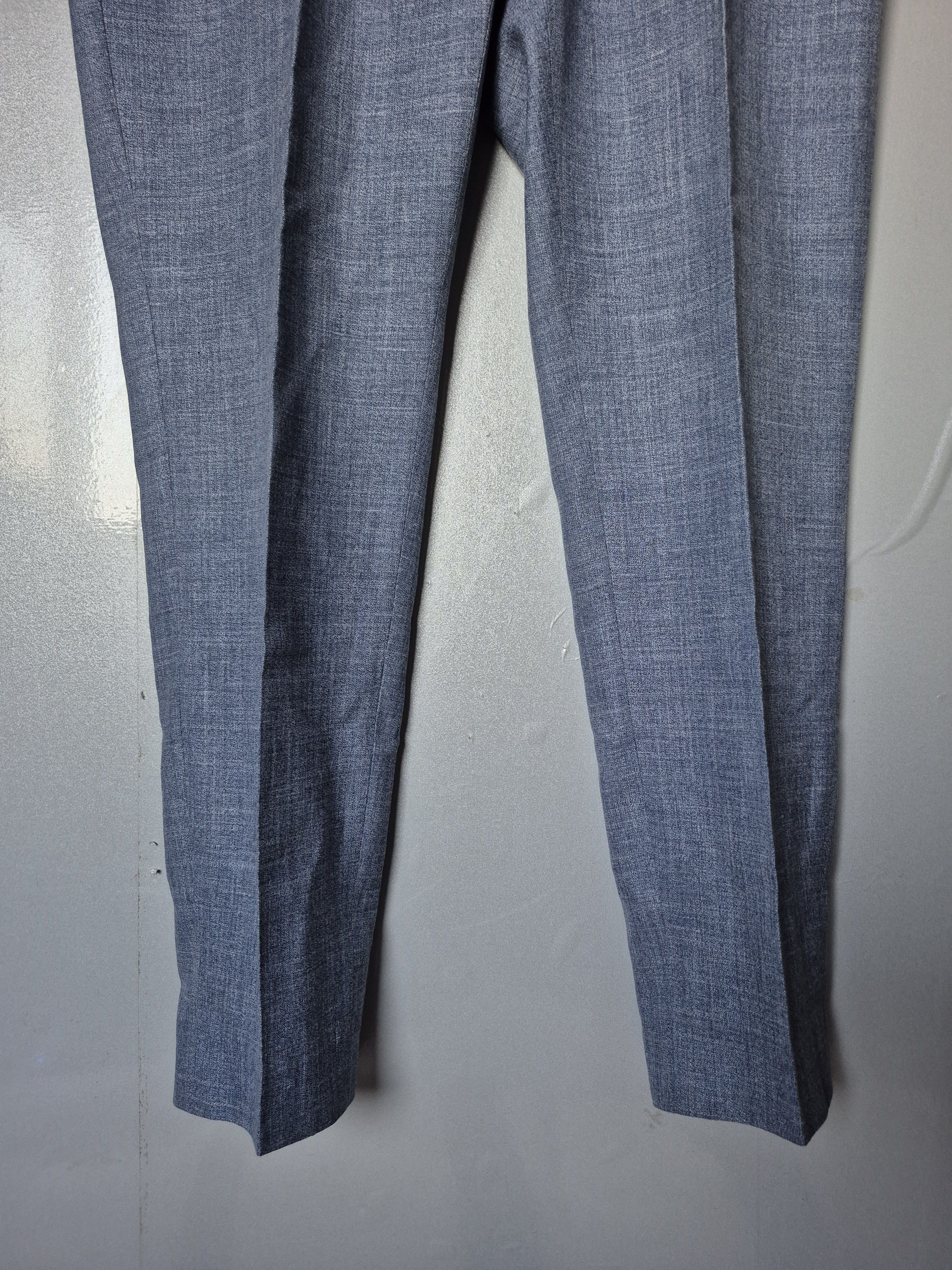 Suitsupply SUITSUPPLY Lazio Men's Suit Slim Blue Size EU 54 USA/UK44 Size 44R - 17 Thumbnail