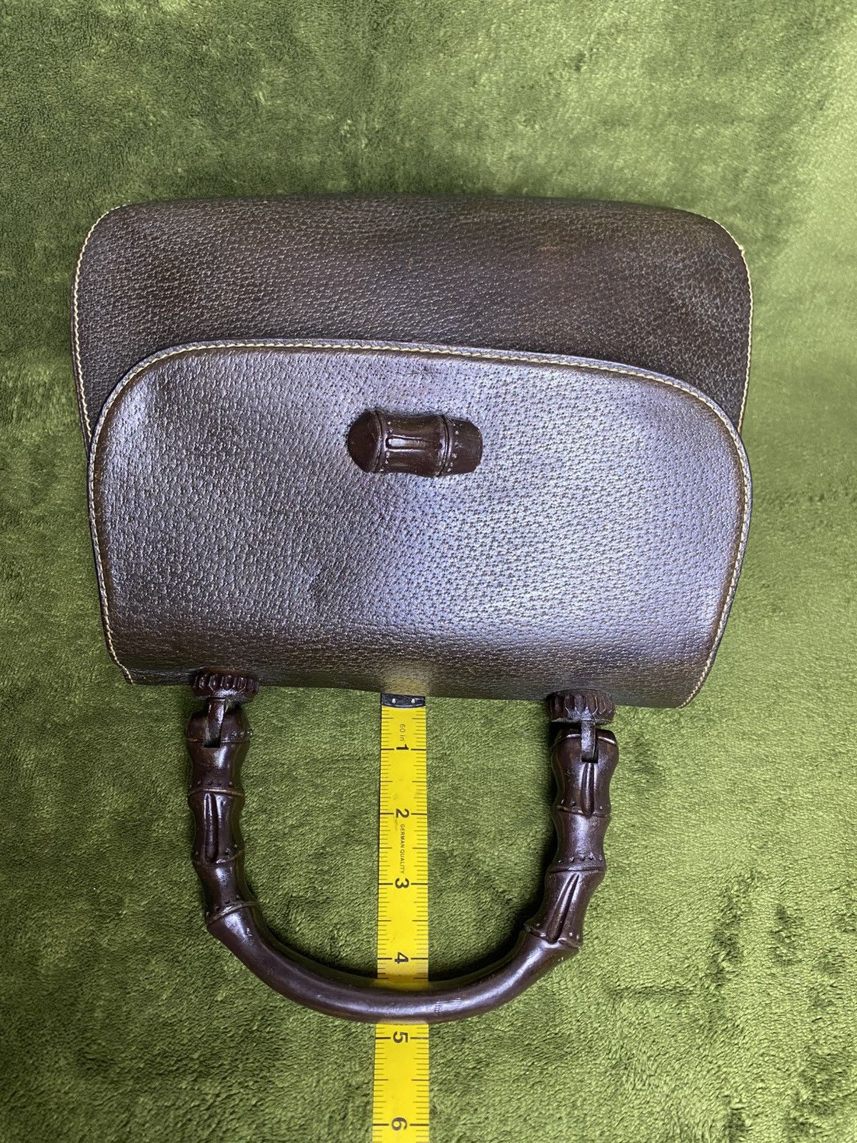 Gucci Gucci bamboo top-handle bag, vintage 1970s Size ONE SIZE - 18 Thumbnail