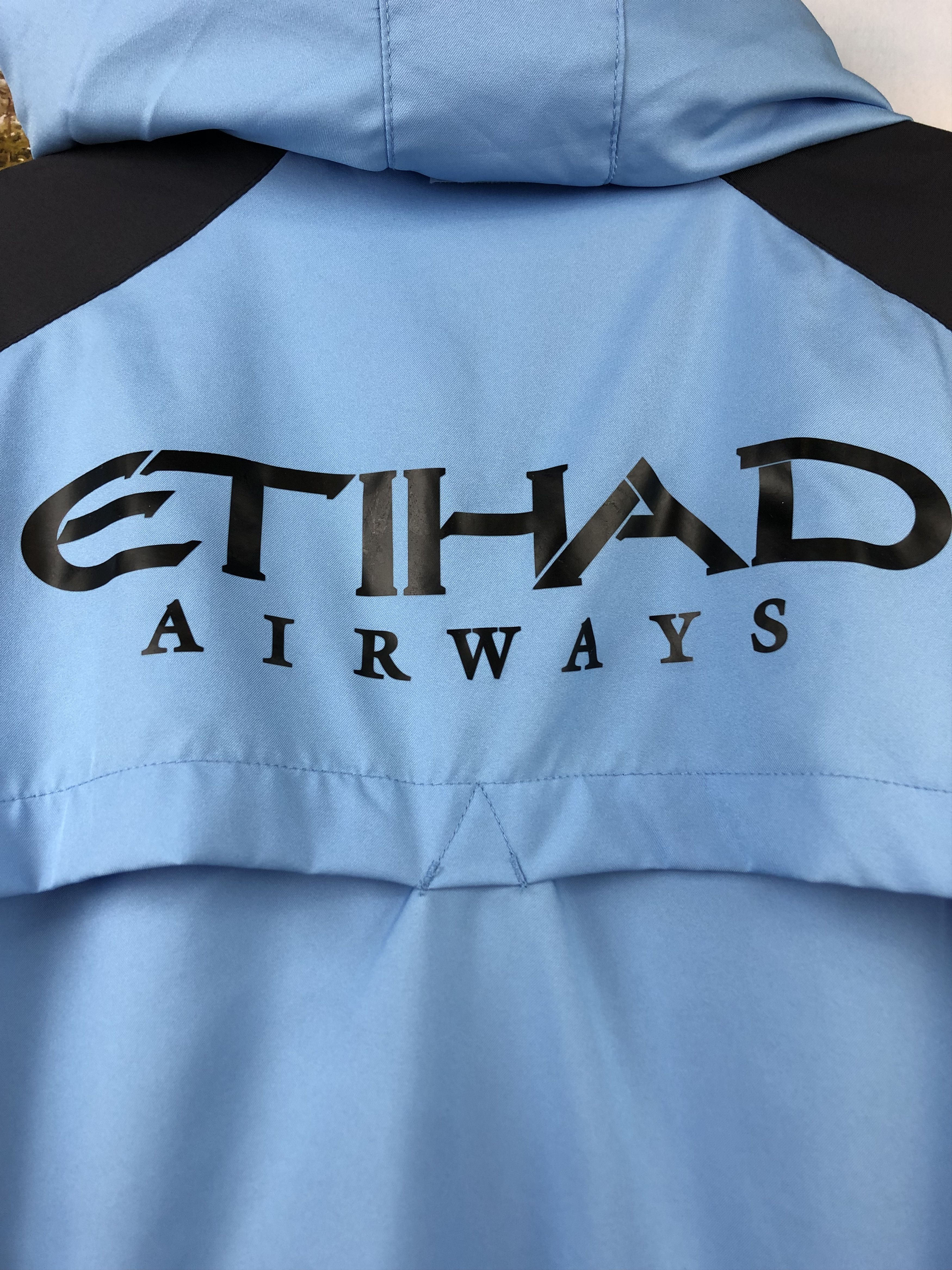Nike Vintage Manchester City Football Jacket Windbreaker Blue Size US XL / EU 56 / 4 - 16 Thumbnail