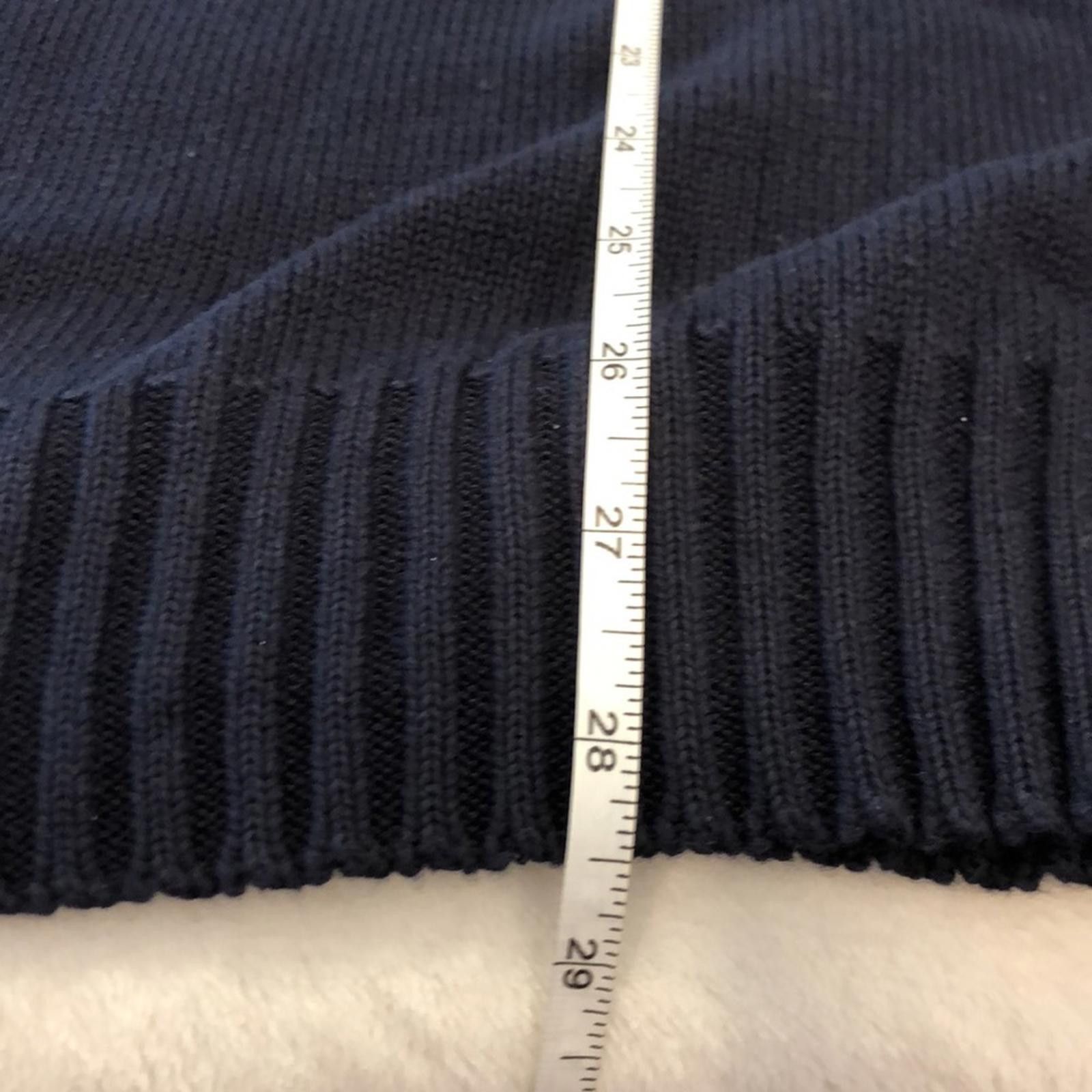 Other Paradise Collection Men's Navy Sweater 1/4 zip cotton XXL Size US XXL / EU 58 / 5 - 10 Thumbnail