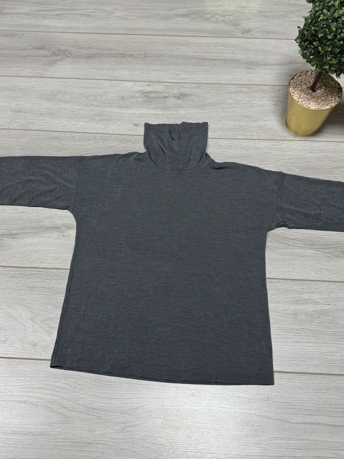 Brunello Cucinelli Brunello Cucinelli silk long sleeve turtle neck jumper Size M / US 6-8 / IT 42-44 - 4 Thumbnail
