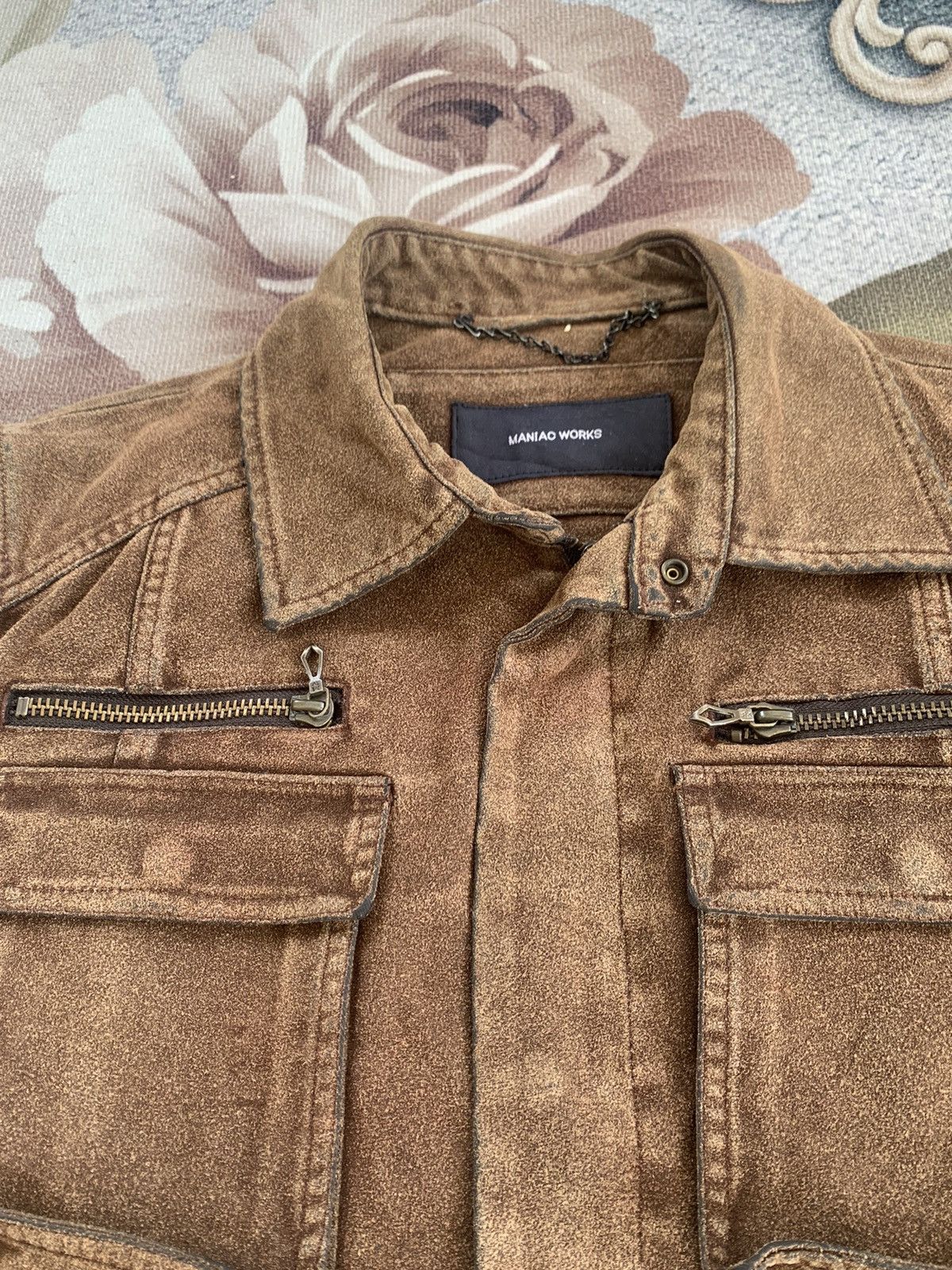 Japanese Brand Maniac Works Multipockets Worker Style Jacket Made in Japan Size US L / EU 52-54 / 3 - 5 Thumbnail