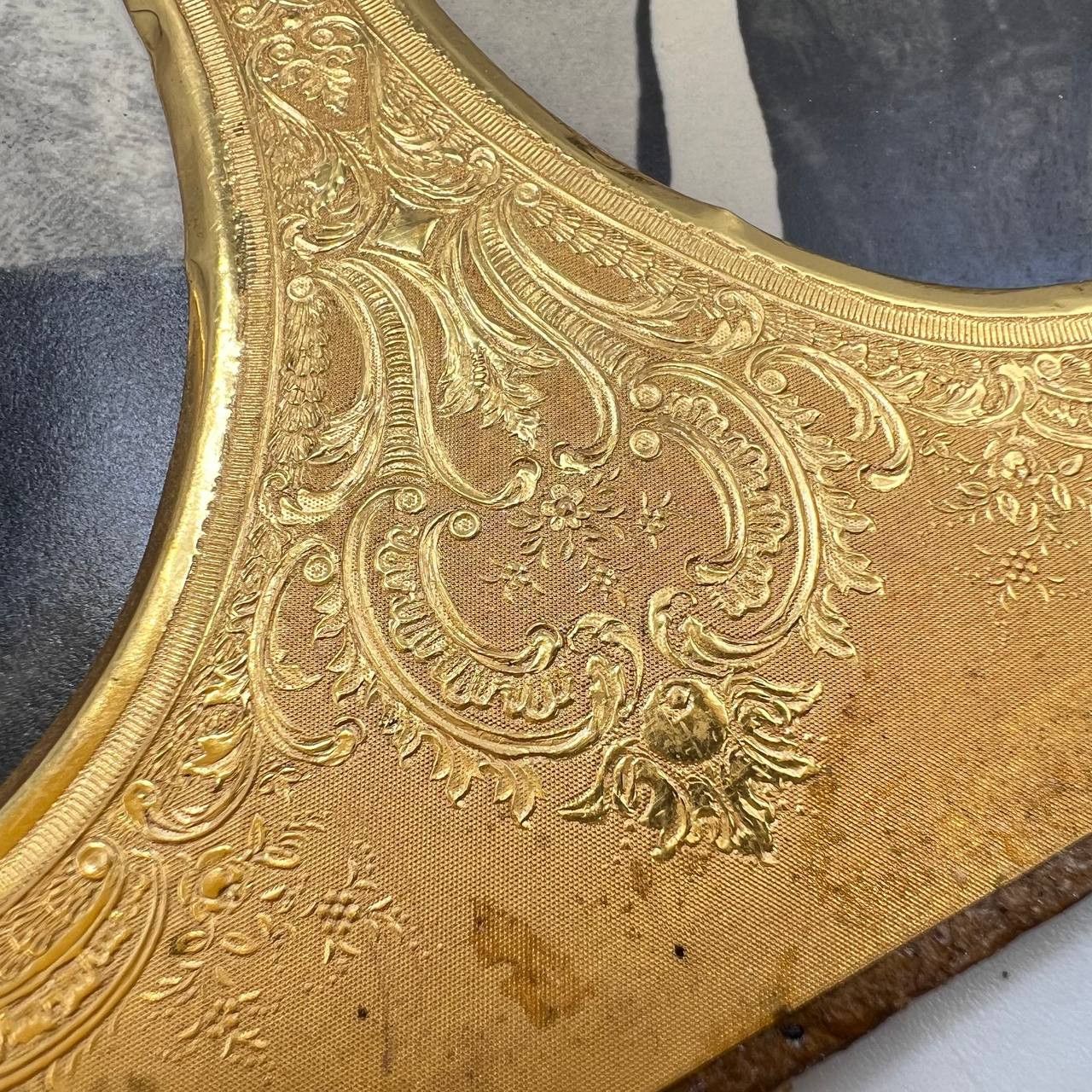 Other Antique Victorian Style Photo Gilded Metal Portrait Frame Size ONE SIZE - 5 Thumbnail