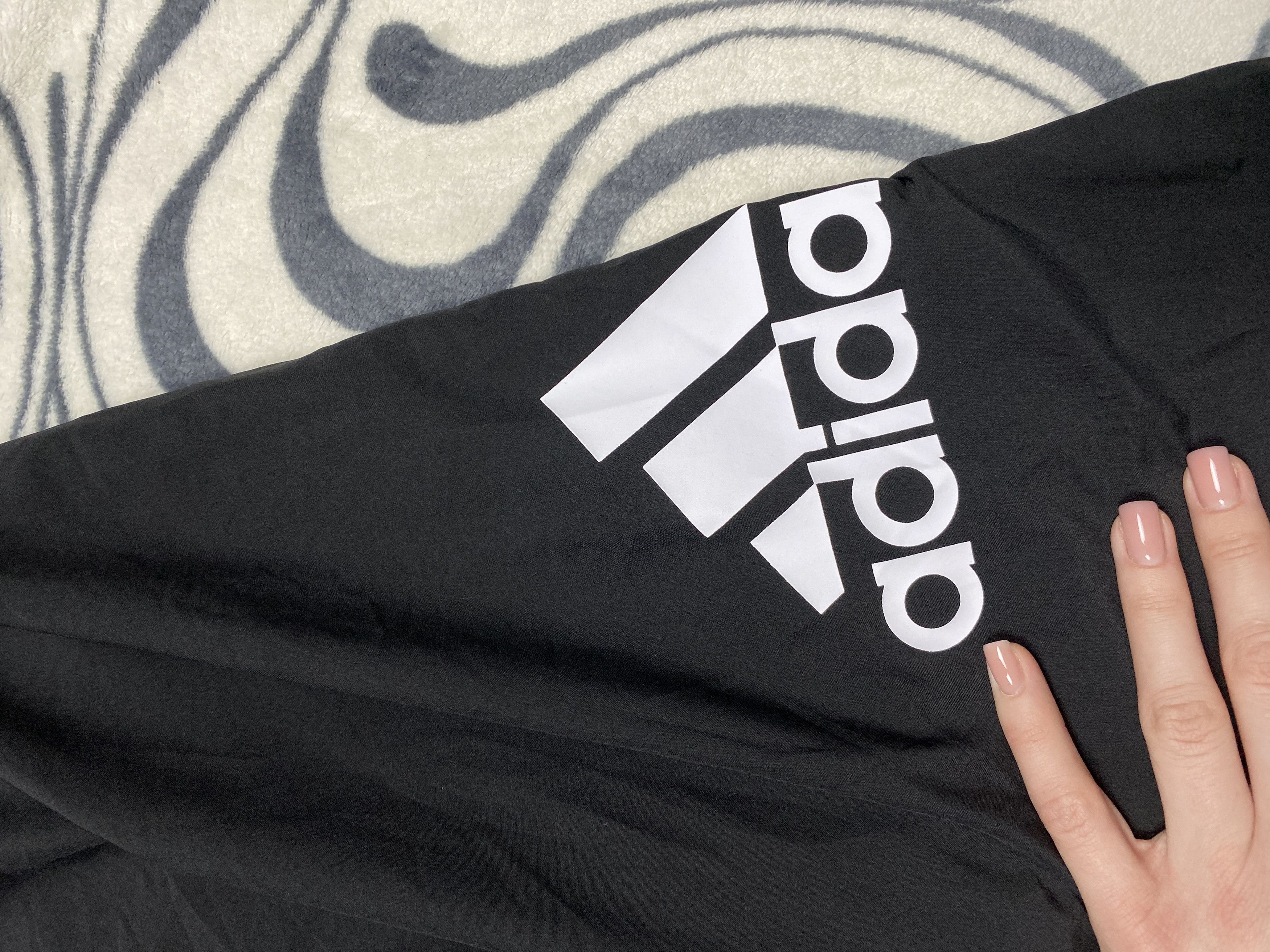 Adidas Adidas Sport Essentials Mens Nylon Baggy Track Pants Size US 34 / EU 50 - 3 Thumbnail