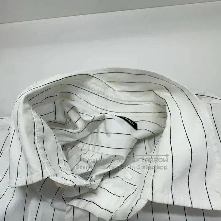 Balenciaga Balenciaga Striped Logo Short Sleeve Shirt. Size US M / EU 48-50 / 2 - 6 Thumbnail