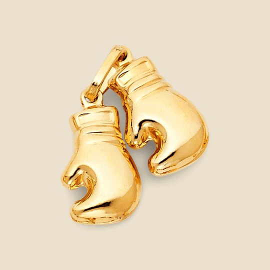 image of 14K Real Gold Pair Of Boxing Gloves | Birthday Gift |, Women's