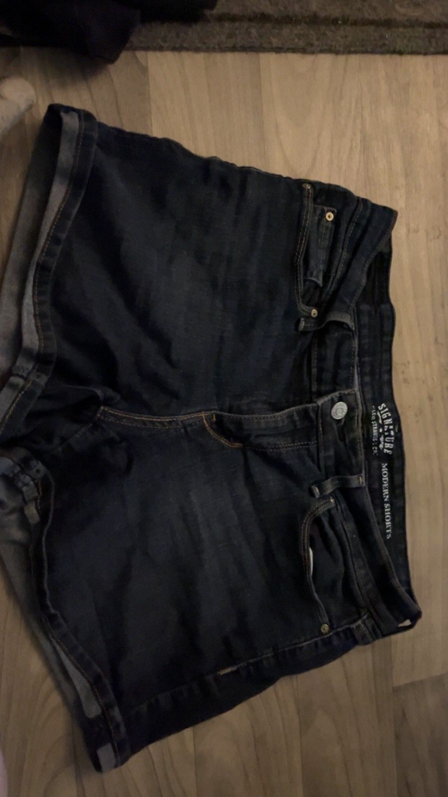 Levi's levis dark blue jean shorts Size 36" / US 14 / IT 50 - 1 Thumbnail