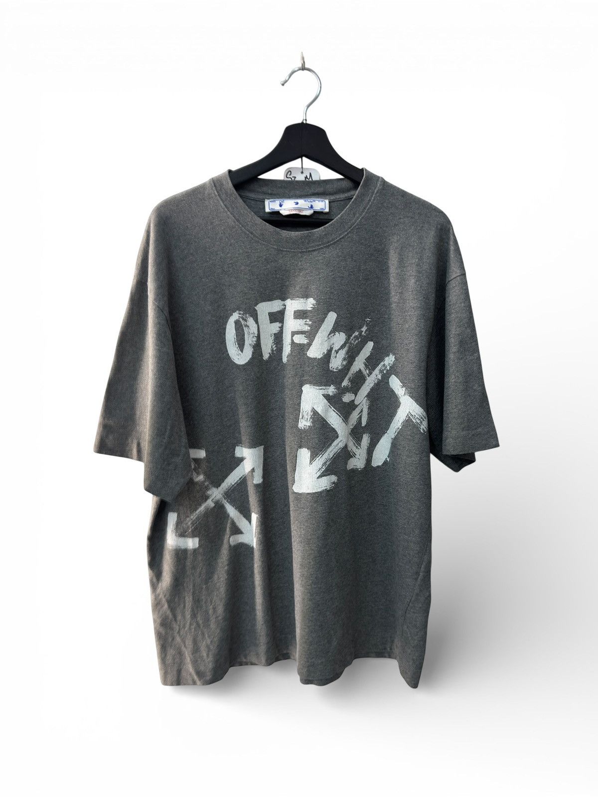 Off-White Off White Gray Arrows Seasonal Shirt Size US M / EU 48-50 / 2 - 1 Thumbnail