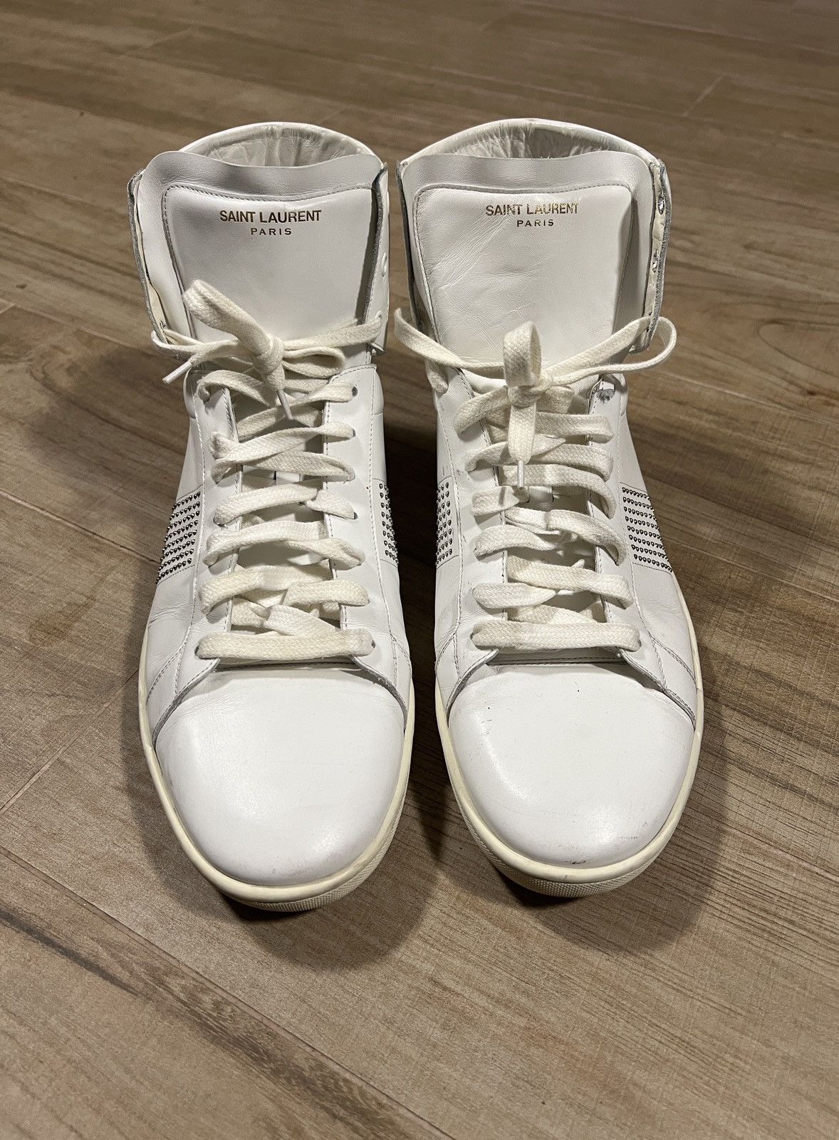 SOLD SOLDSOLDFW13 Saint Laurent Paris Studded SL/01H Sneaker