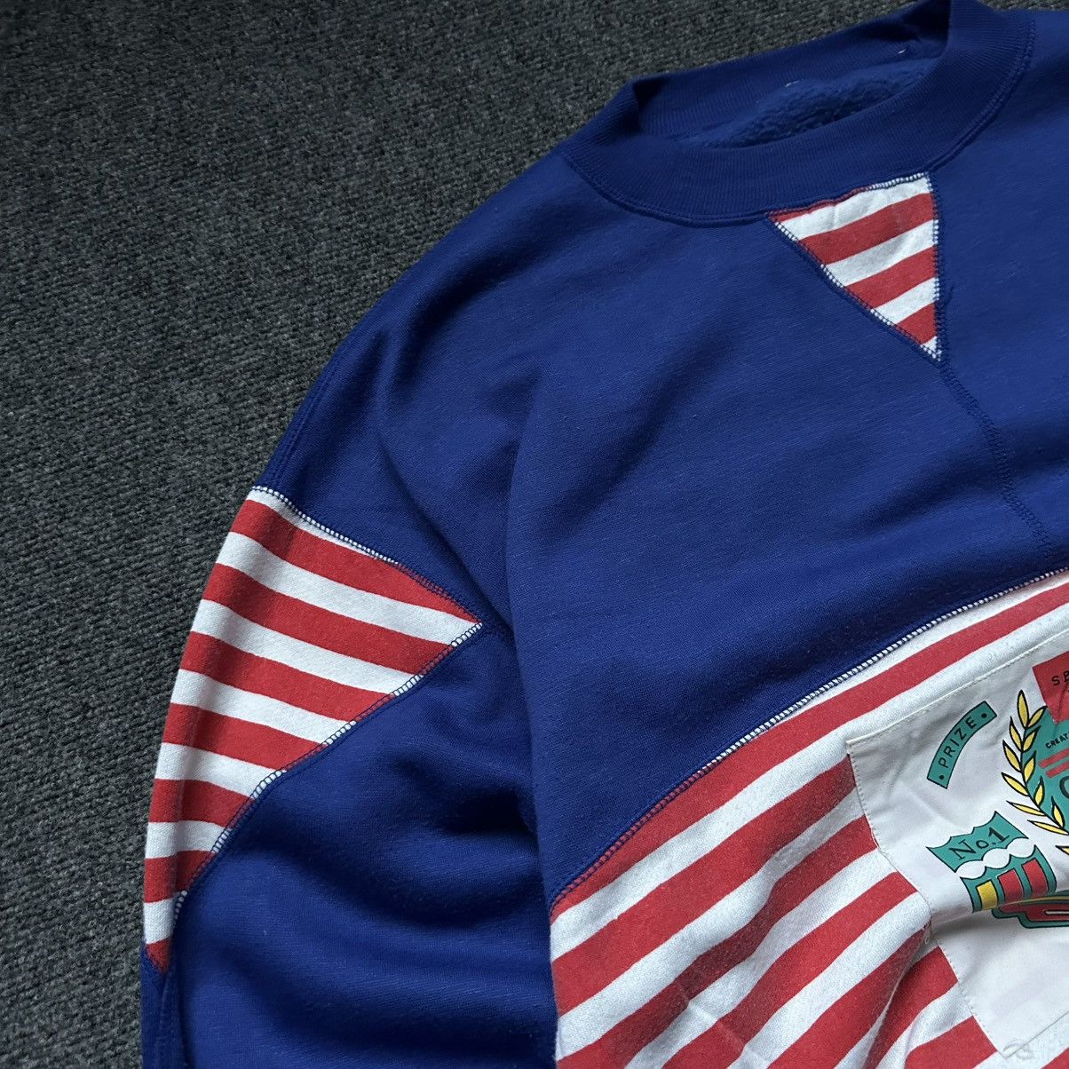 RETROVERT VTG Casual Sport Sweatshirt Big Logo Size XXL 80-90s Size US XXL / EU 58 / 5 - 6 Thumbnail