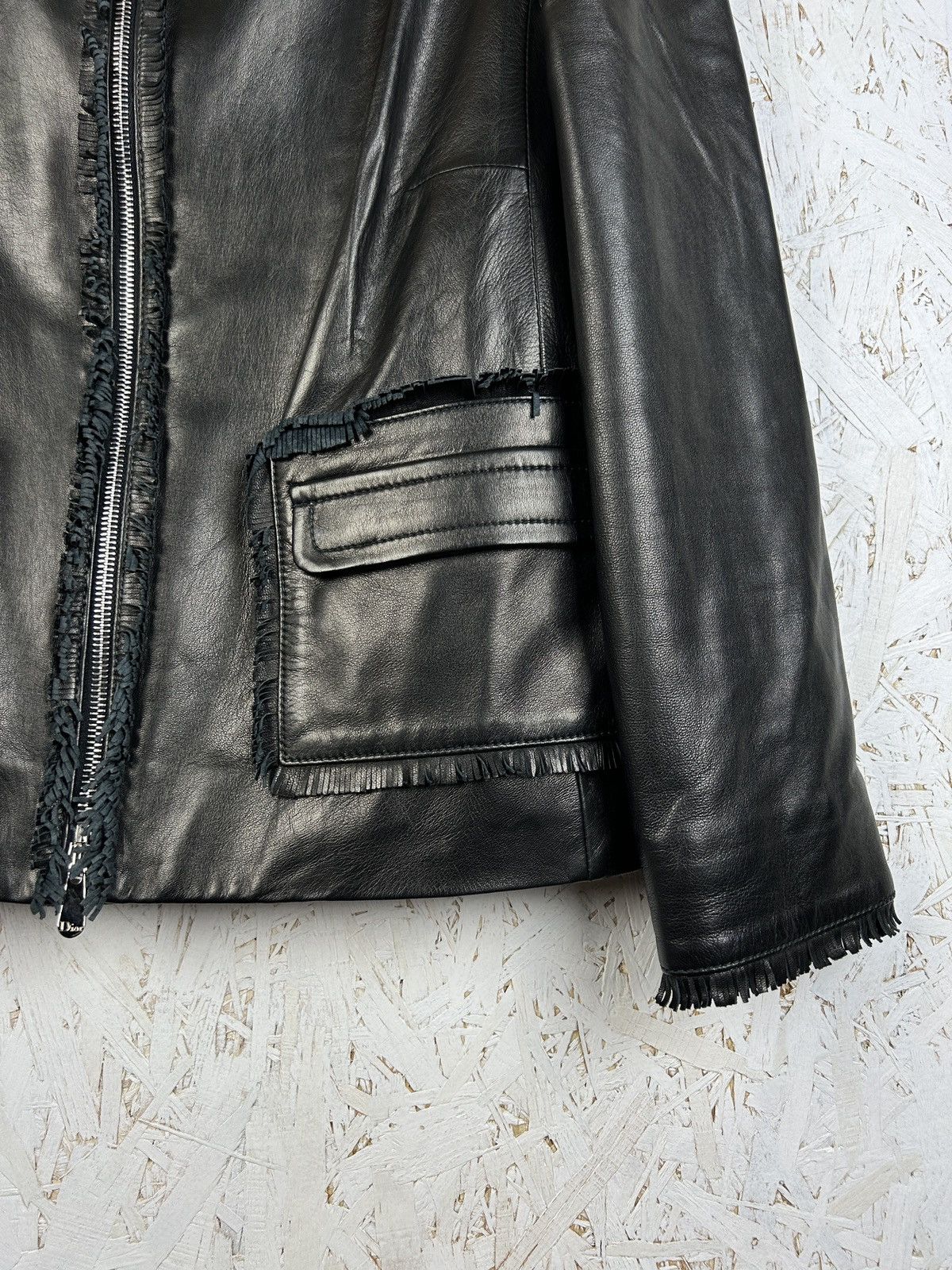 Dior Christian Dior Lambskin Leather Jacket Size M / US 6-8 / IT 42-44 - 3 Thumbnail