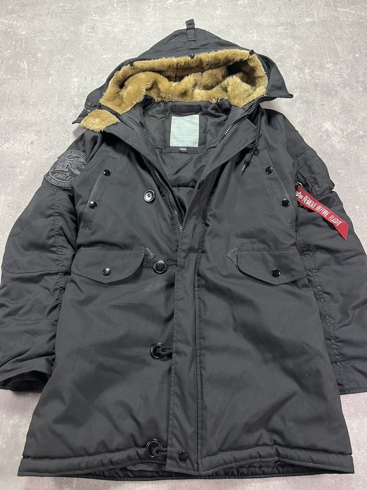 Alpha Industries Alpha Industries N-3B Parka Coat Jacket M Military Rare Size M / US 6-8 / IT 42-44 - 8 Thumbnail