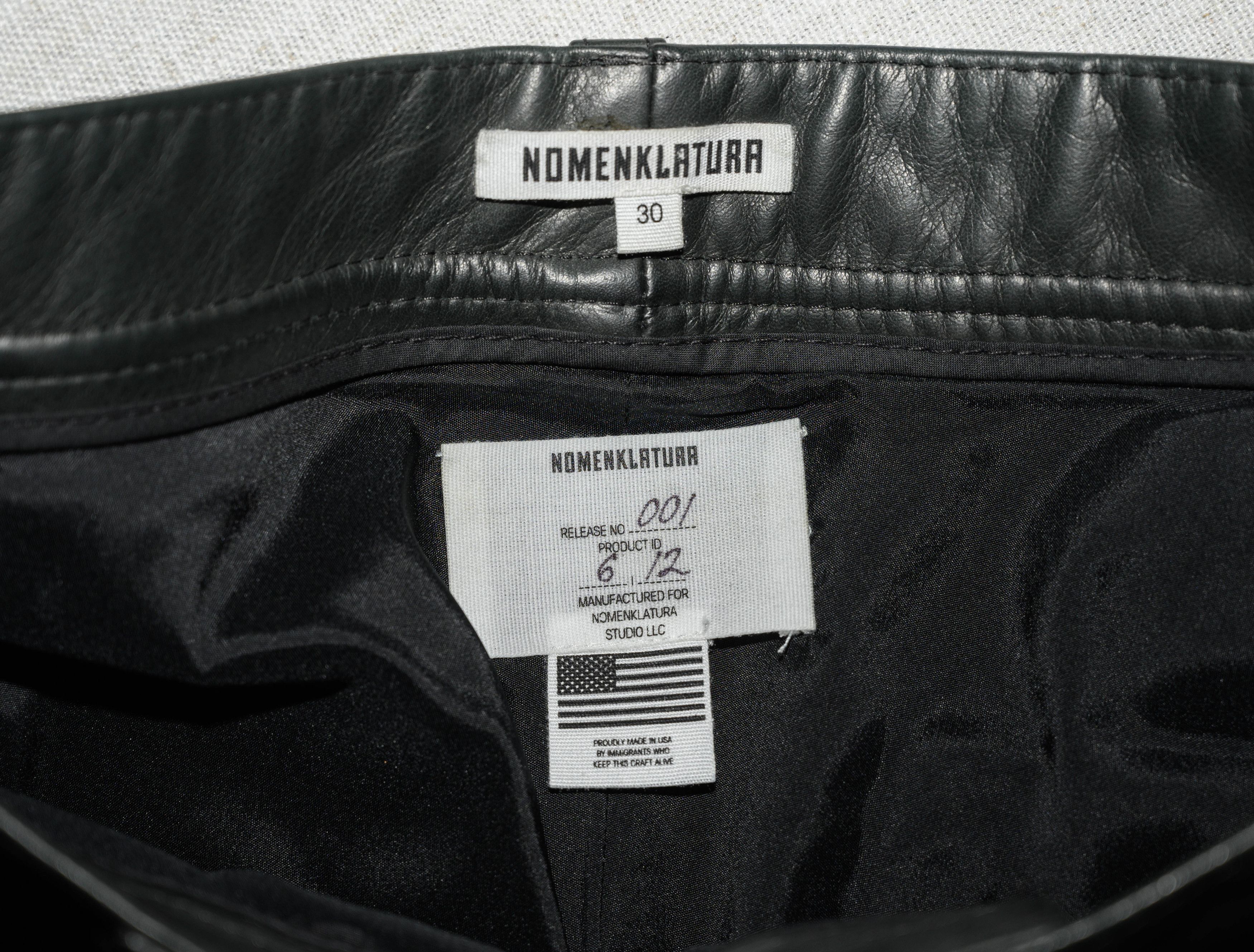 Other Nomenklatura Studio Leather Pants Size 30 Size US 30 / EU 46 - 3 Thumbnail