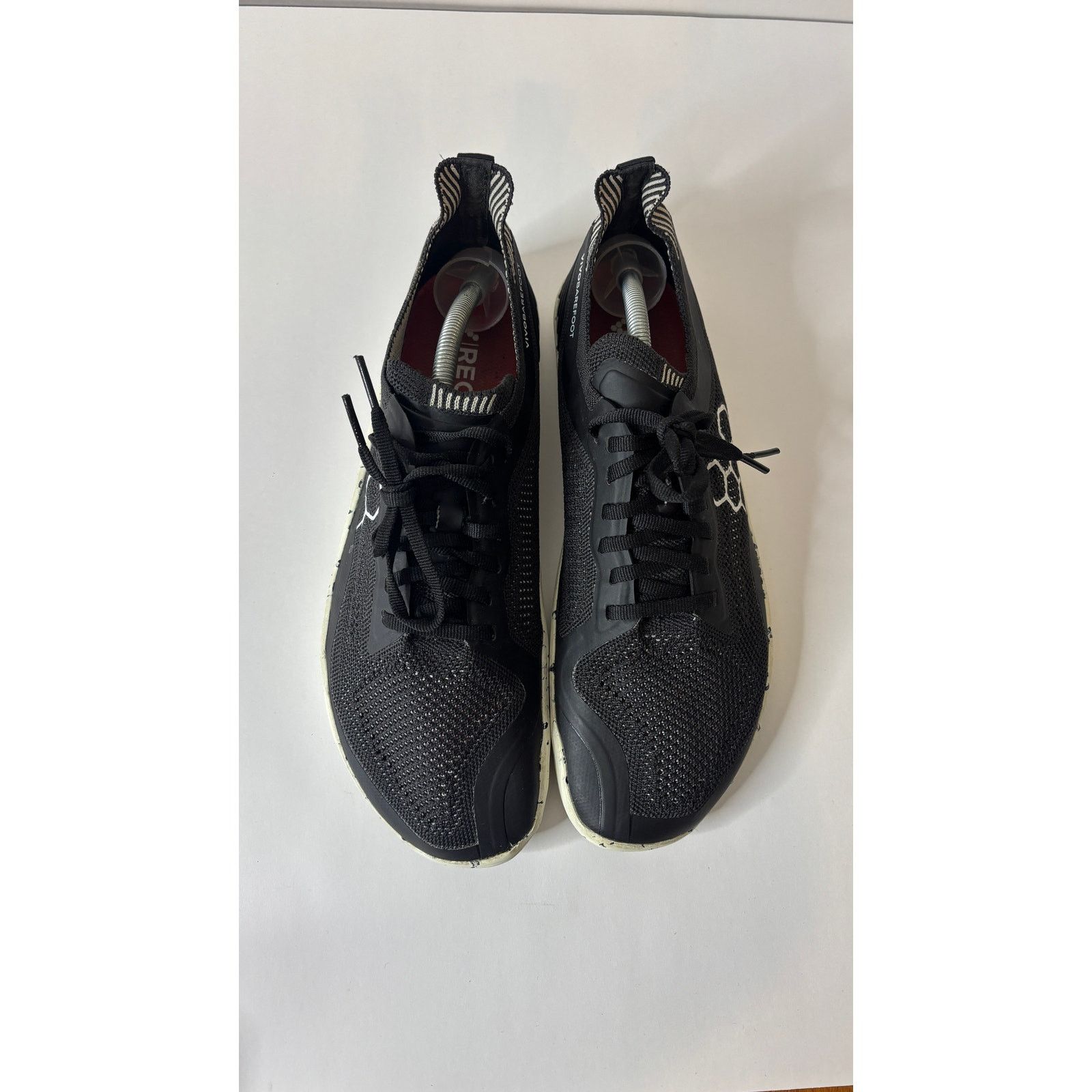 Vivobarefoot VivoBarefoot Geo Knit Mens 10 (43) Black Minimalist Trainers Size US 10 / EU 43 - 3 Thumbnail