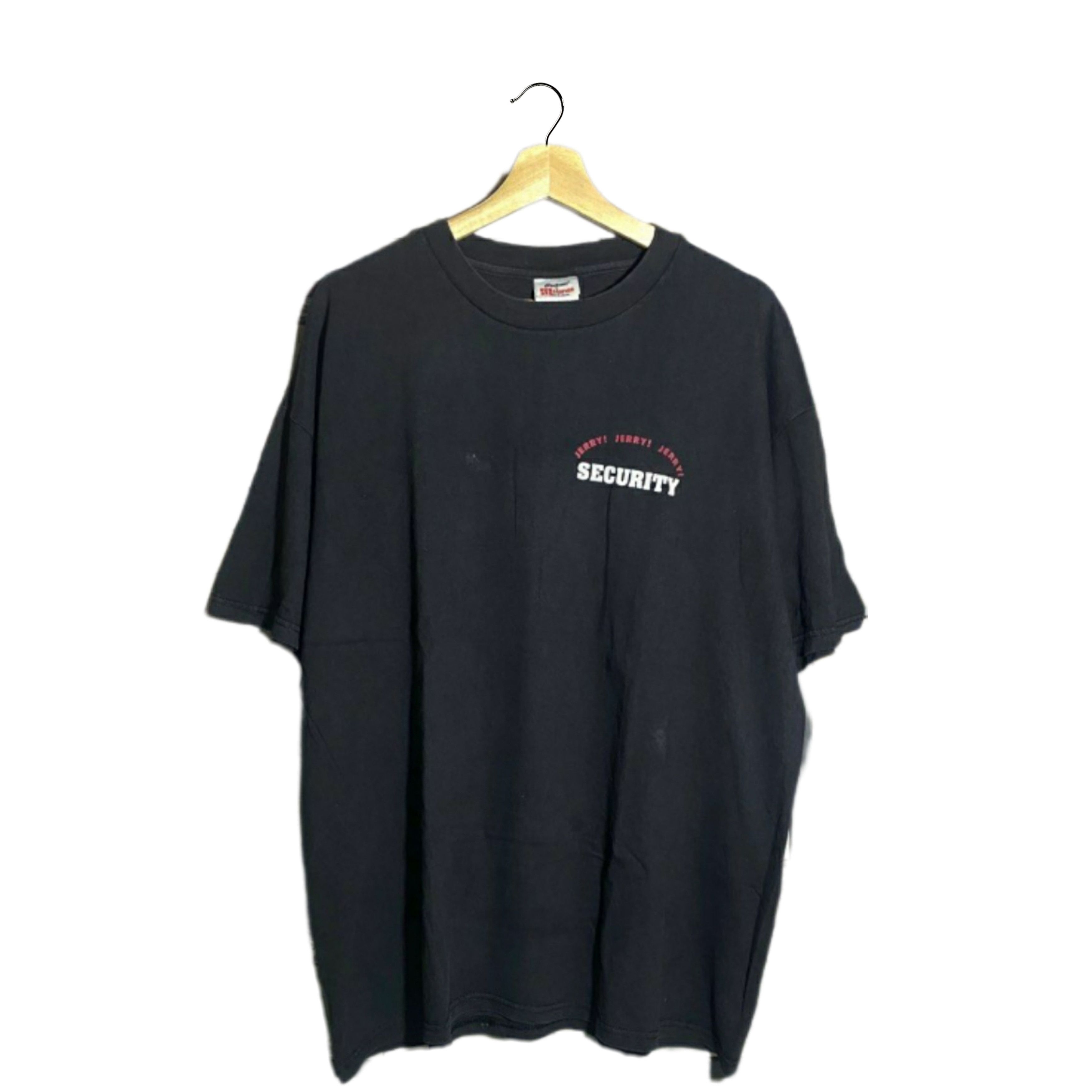 Vintage Vintage 90s Jerry Springer Show Too Hot Security Promo Tee Size US XL / EU 56 / 4 - 2 Thumbnail