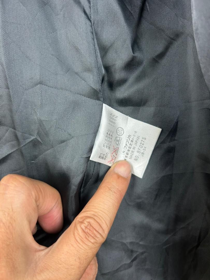 Lacoste Y2K Lacoste Black Slimfit Long Jacket Size S / US 4 / IT 40 - 8 Thumbnail