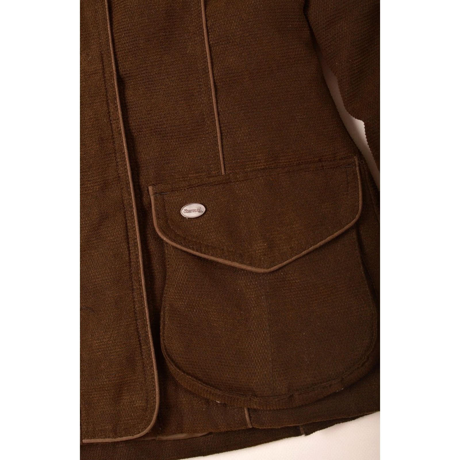 Vintage Sherwood Forest Ladies Hampton Jacket SF-LW-1937 Waterproof Breathable Size 8 Brown Jacket Womens 8 SF-LW-1937 Size M / US 6-8 / IT 42-44 - 2 Thumbnail