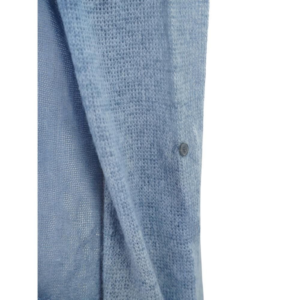 Roberto Cavalli NWT Roberto Cavelli Blue Long Sleeve Sweater Size L / US 10 / IT 46 - 4 Thumbnail