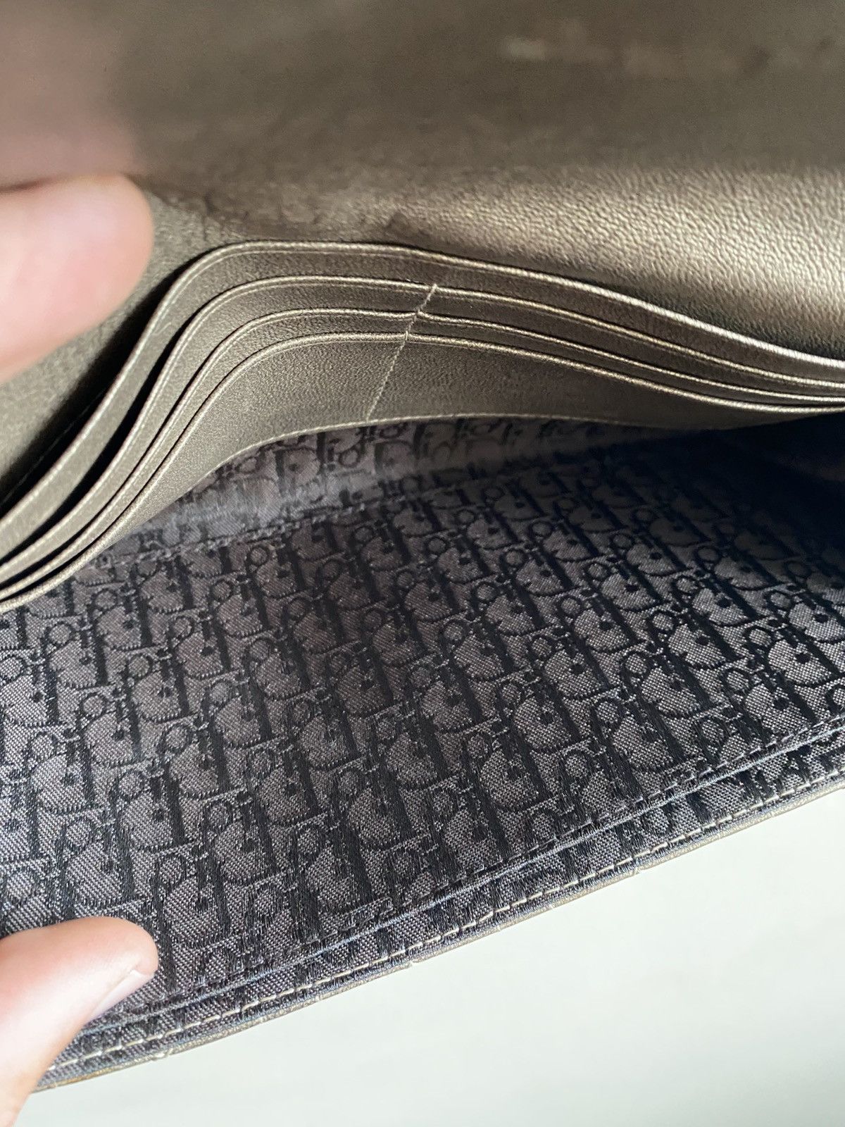 Christian Dior Monsieur Christian Dior Leather Clutch Size ONE SIZE - 12 Thumbnail