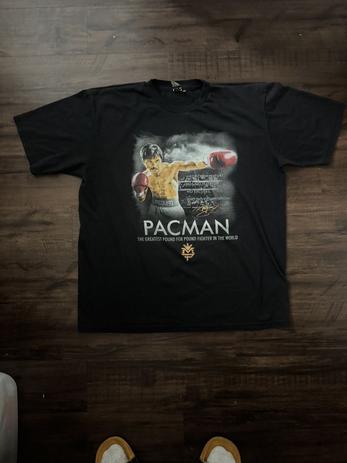 Vintage Vintage Manny Pacquiao T shirt Size US L / EU 52-54 / 3 - 1 Thumbnail