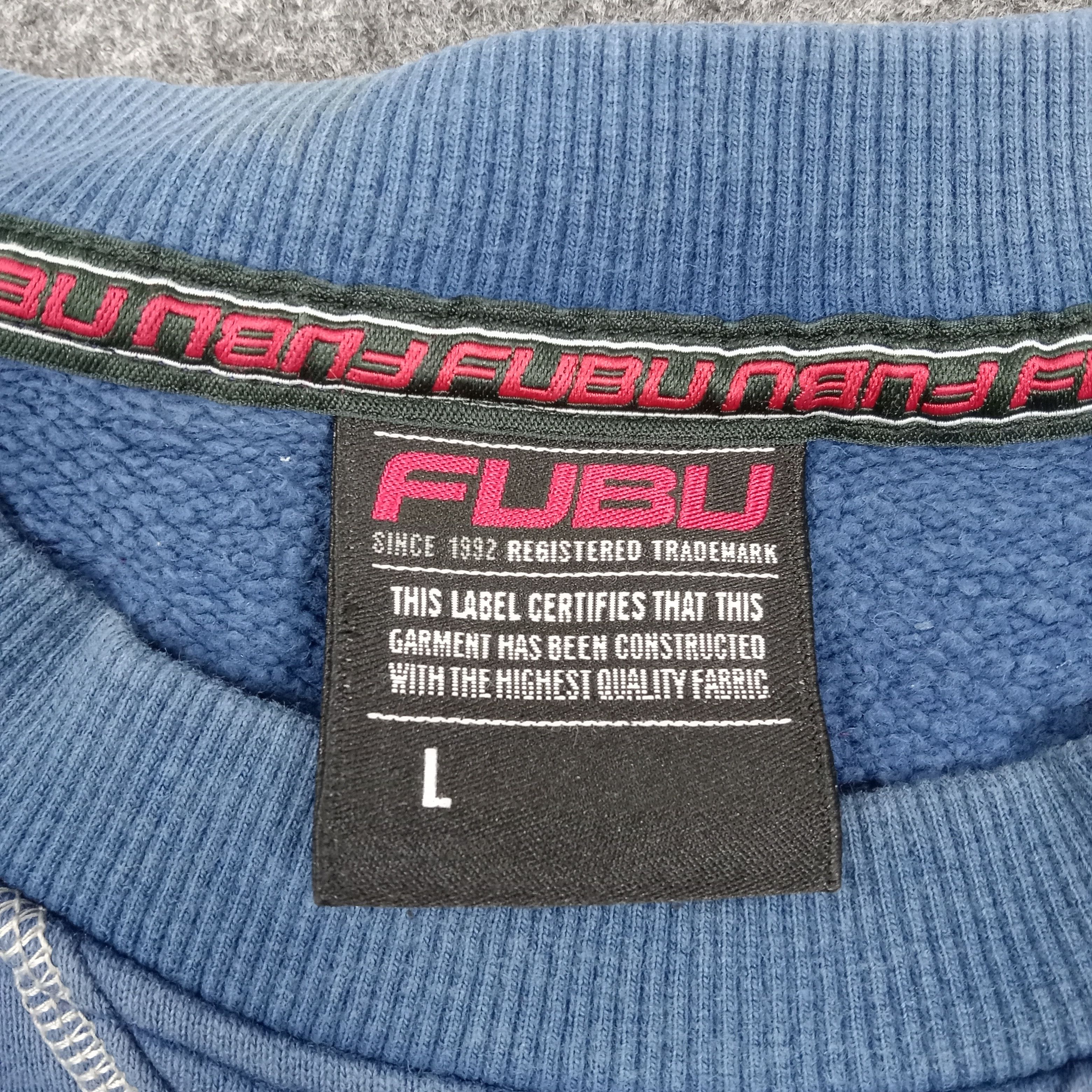 Fubu Platinum FUBU Streetwear Embroidery Sweatshirt C283N1 Size US XL / EU 56 / 4 - 5 Thumbnail