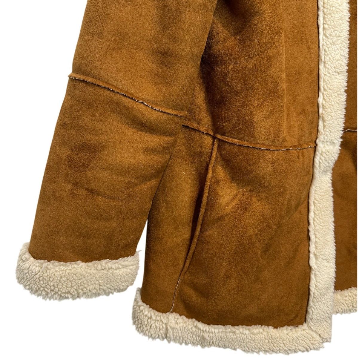 Velvet Velvet by Graham & Spencer Kailani Faux Suede Sherpa Coat Size XS / US 0-2 / IT 36-38 - 3 Thumbnail