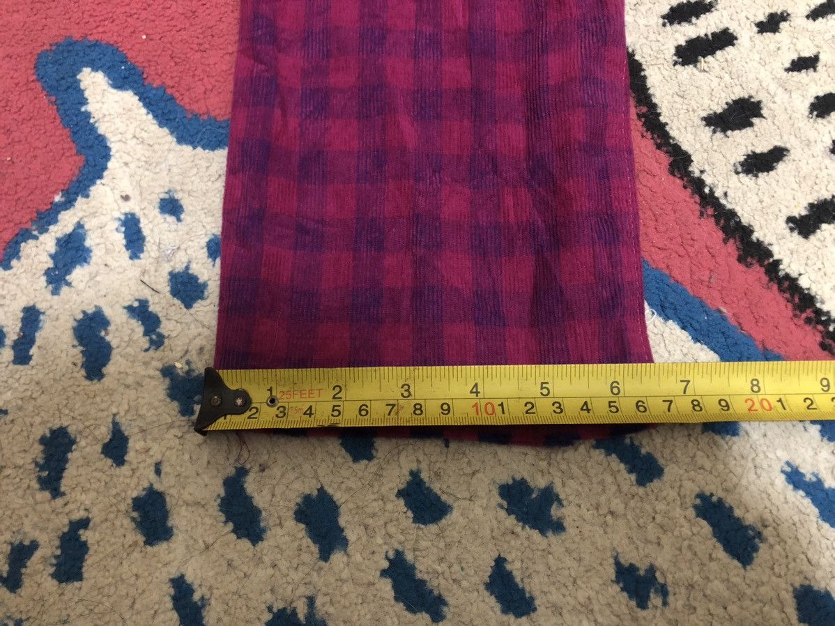 Issey Miyake RARE MERCIBEAUCOUP Japan CHECKERED Corduroy Trousers Pants Size US 32 / EU 48 - 20 Thumbnail