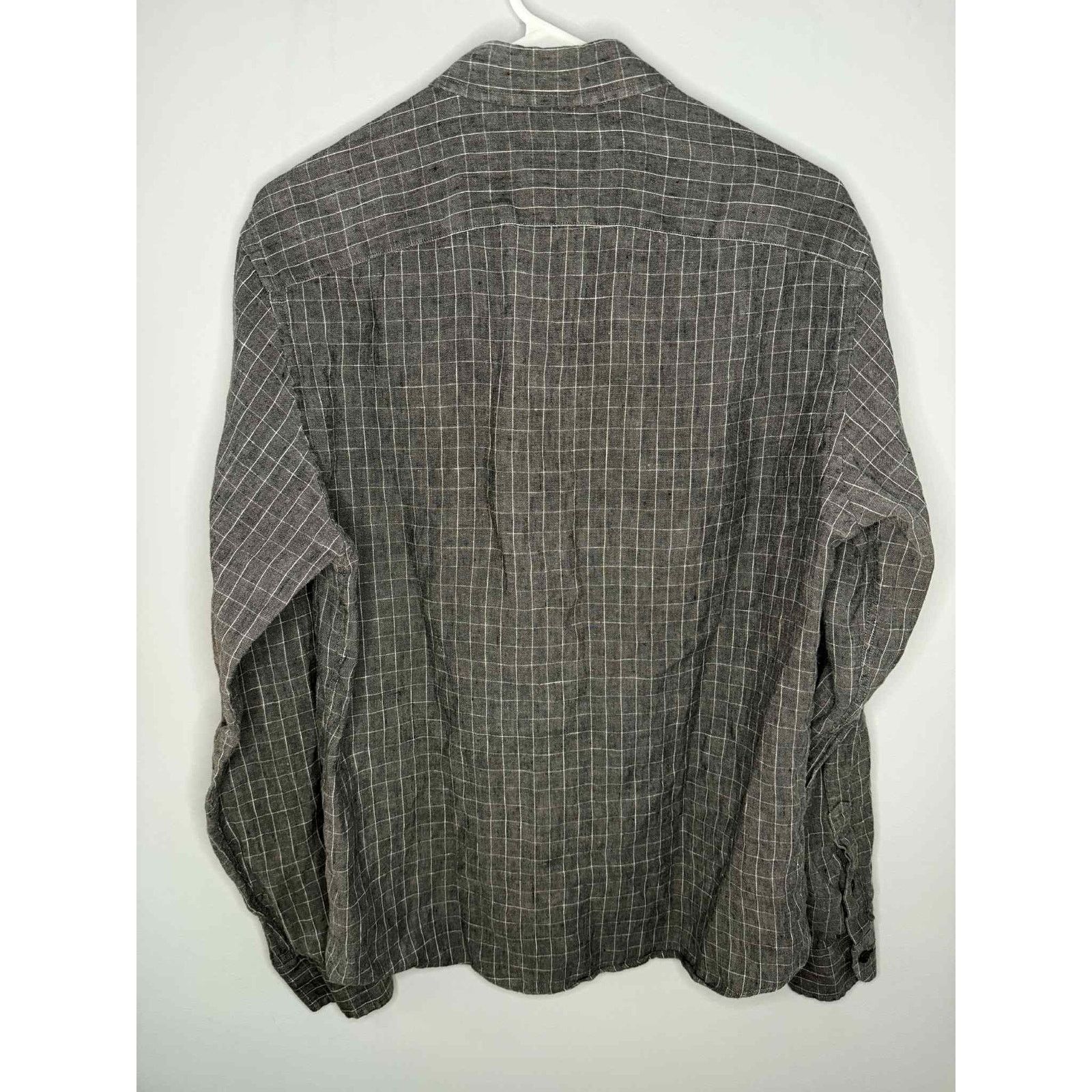 UNTUCKit UNTUCKit Check Slim Fit Long Sleeve Button-Up Shirt Green M Size US M / EU 48-50 / 2 - 2 Thumbnail