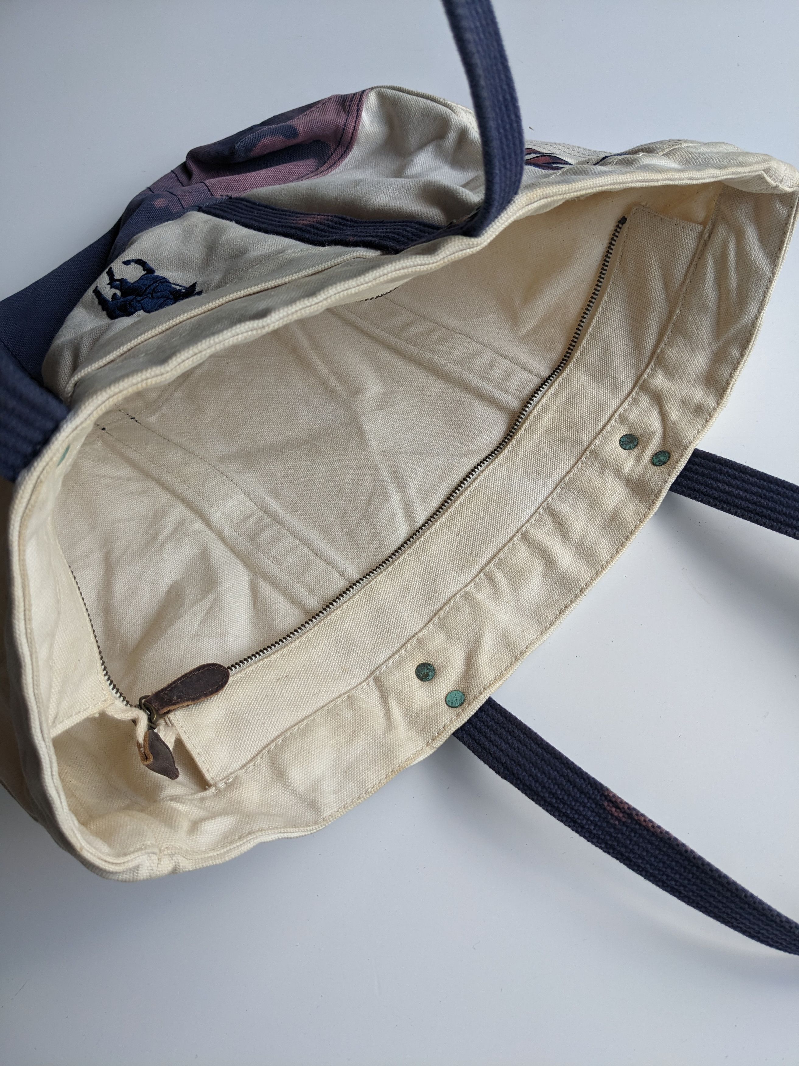 Polo Ralph Lauren × Ralph Lauren Polo Ralph Lauren duck canvas tote bag Size ONE SIZE - 6 Thumbnail